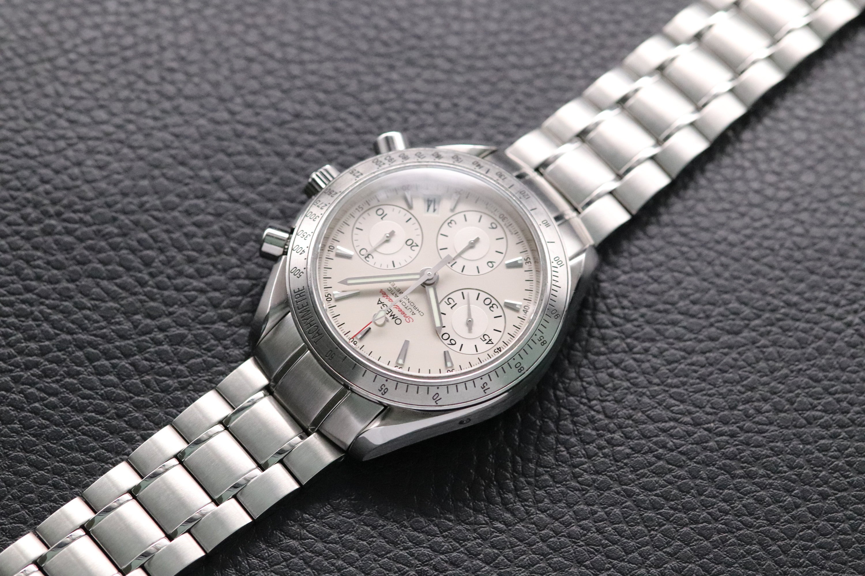 Omega Speedmaster Date 323.10.40.40.02.001 Fullset 2015 Box+Paper