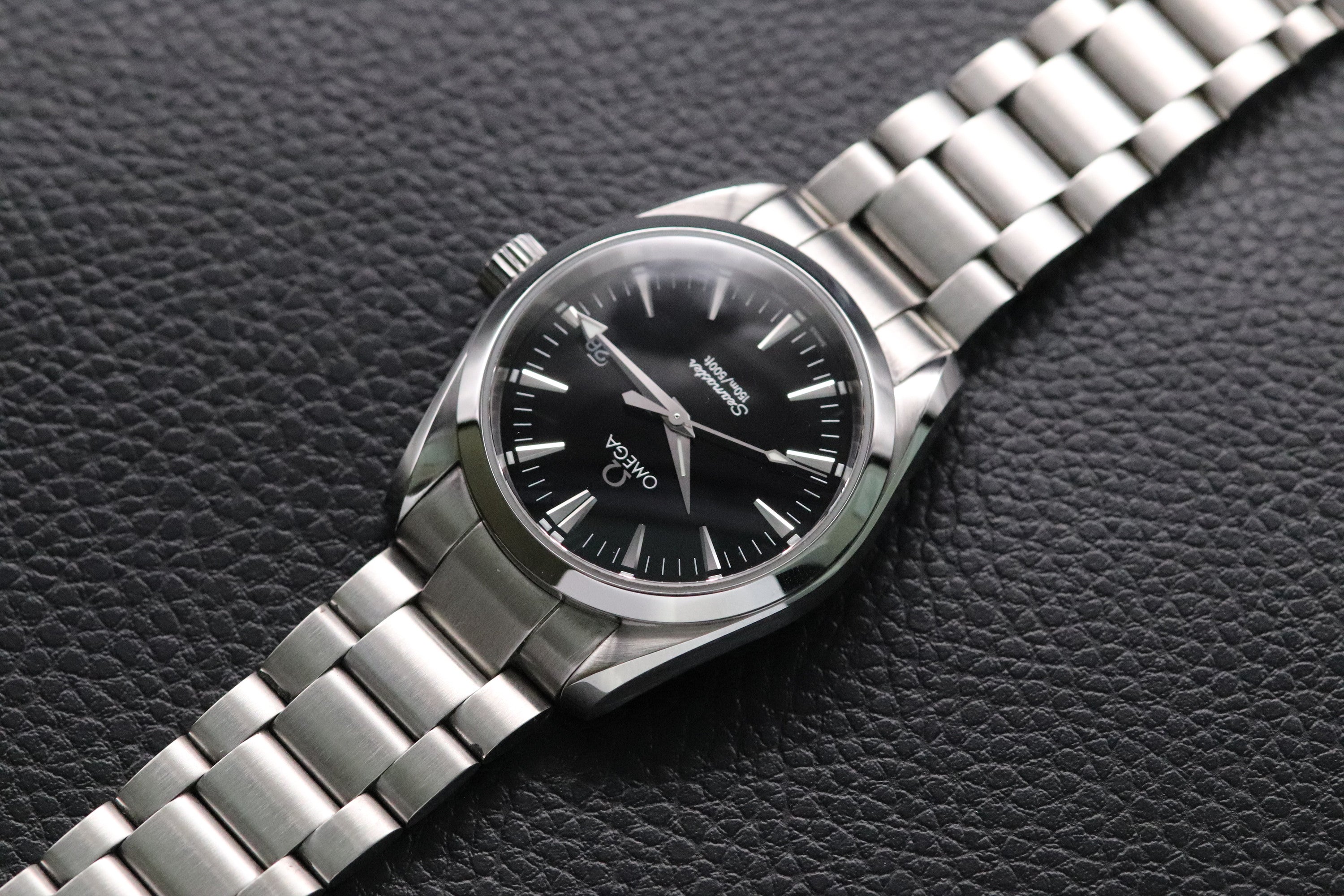 Omega Seamaster Aqua Terra 2518.50 Black Dial 2004 Papers