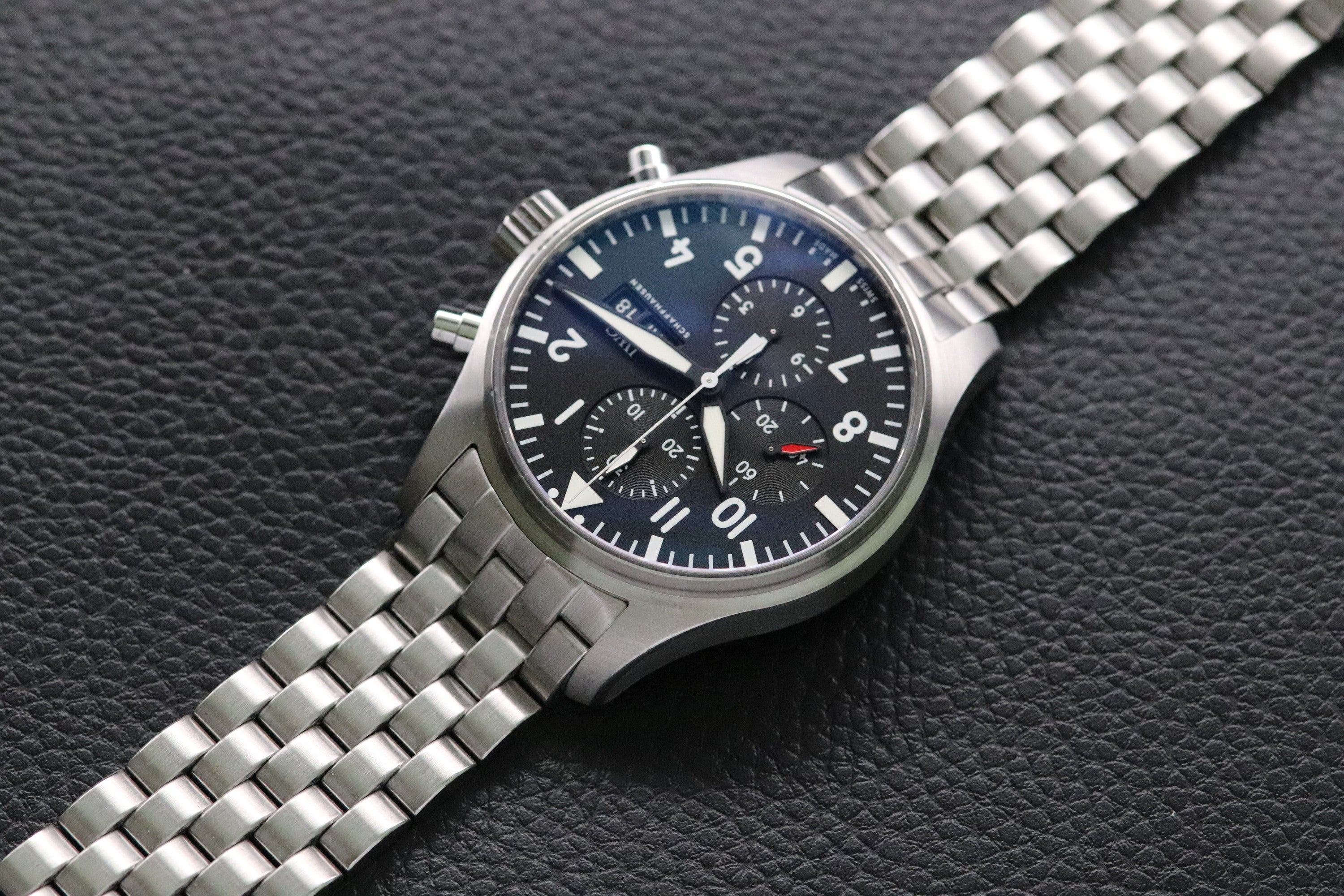 IWC Pilot's Watch Chronograph IW377710 Papers 2017