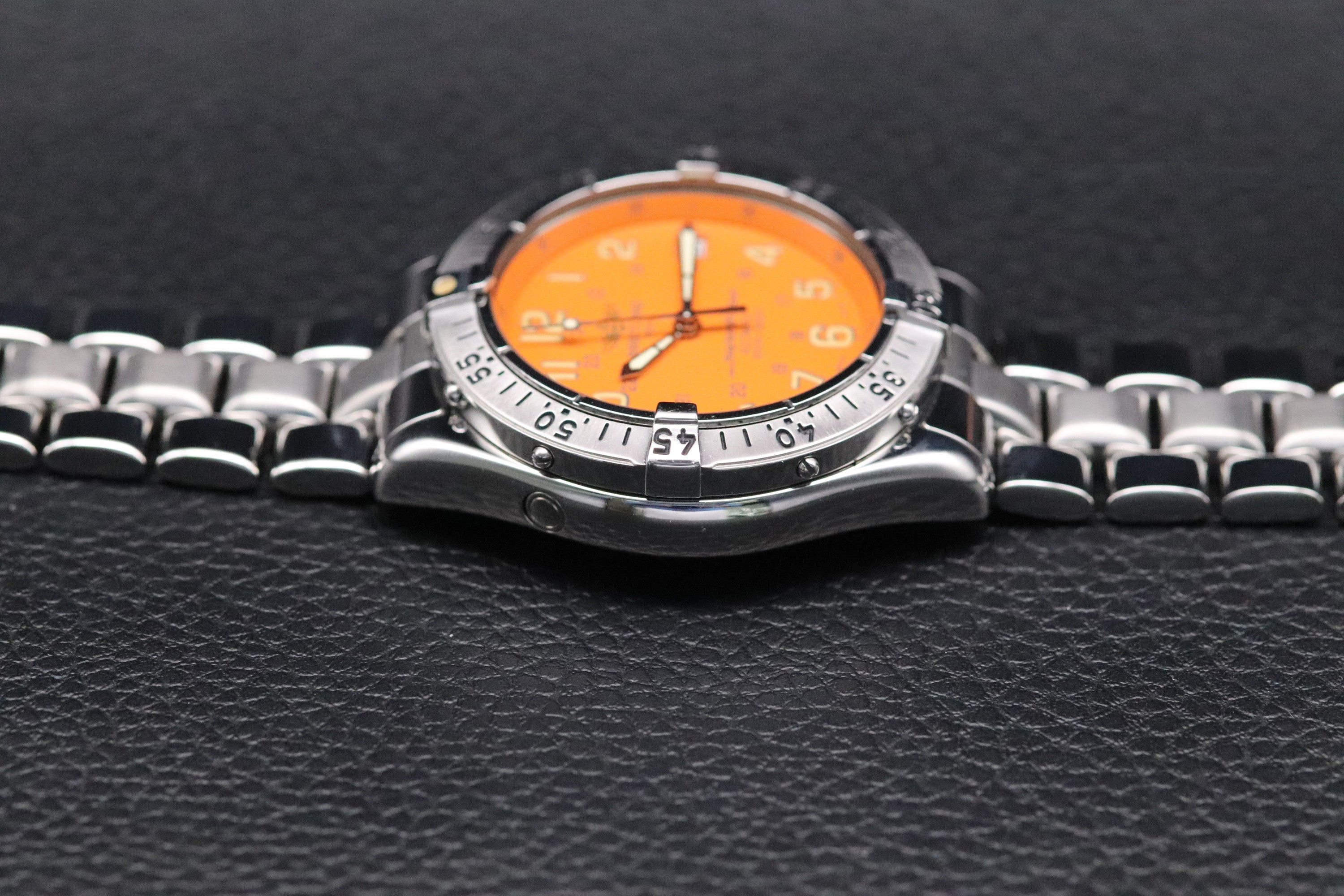 Breitling Superocean A17040 Orange Dial 2000