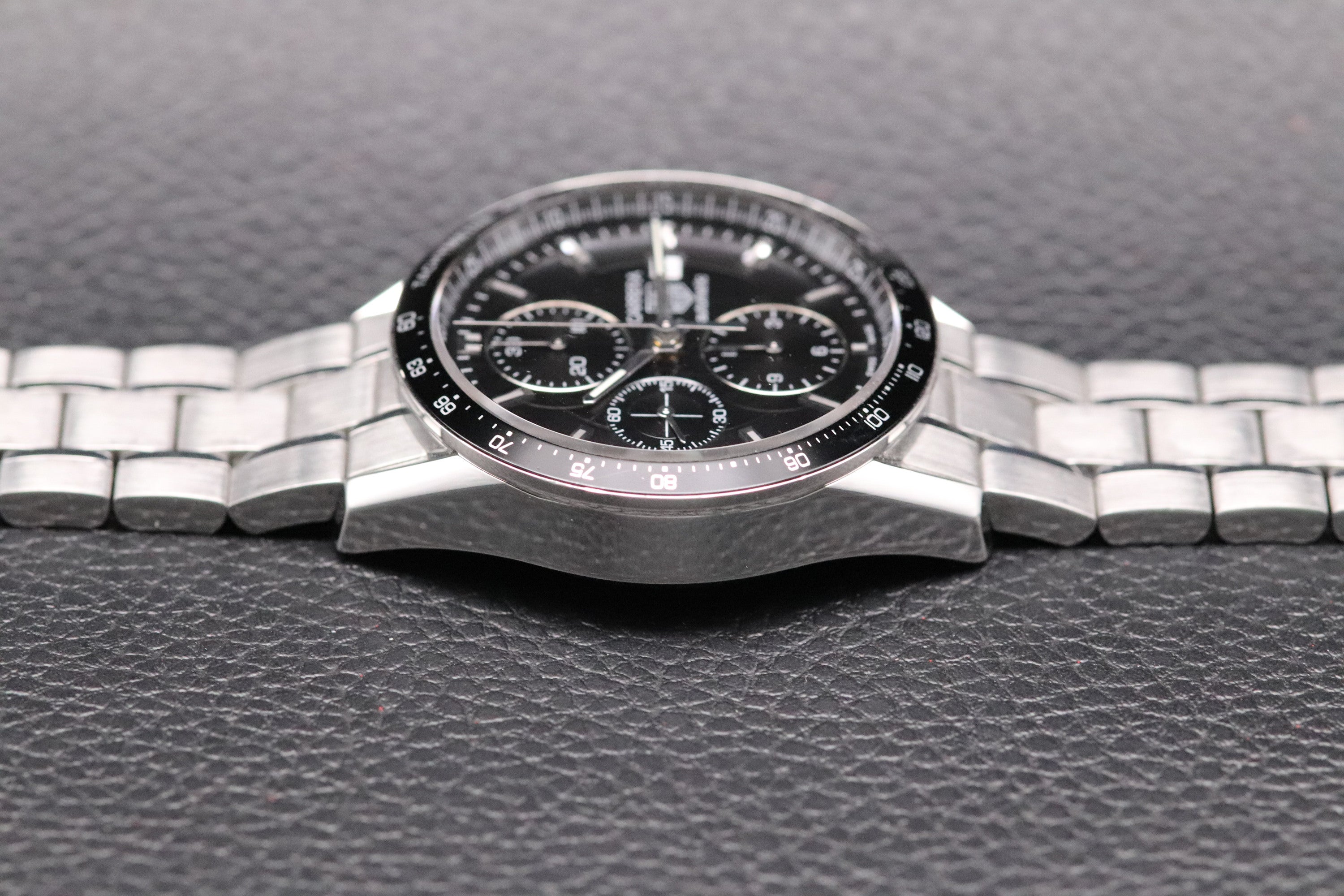 Tag Heuer Carrera Caliber 16 CV201E Black Dial 2012