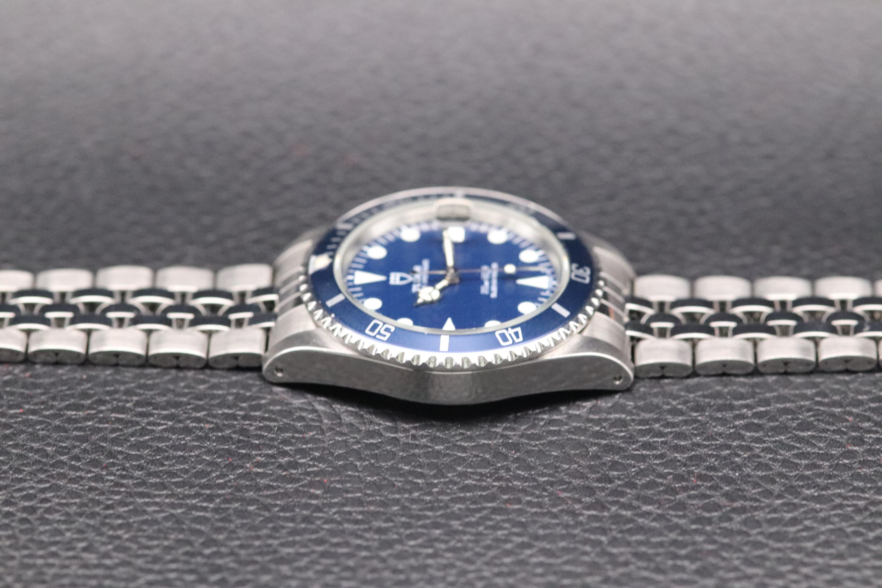 Tudor Submariner 75090 Blue Dial 1990