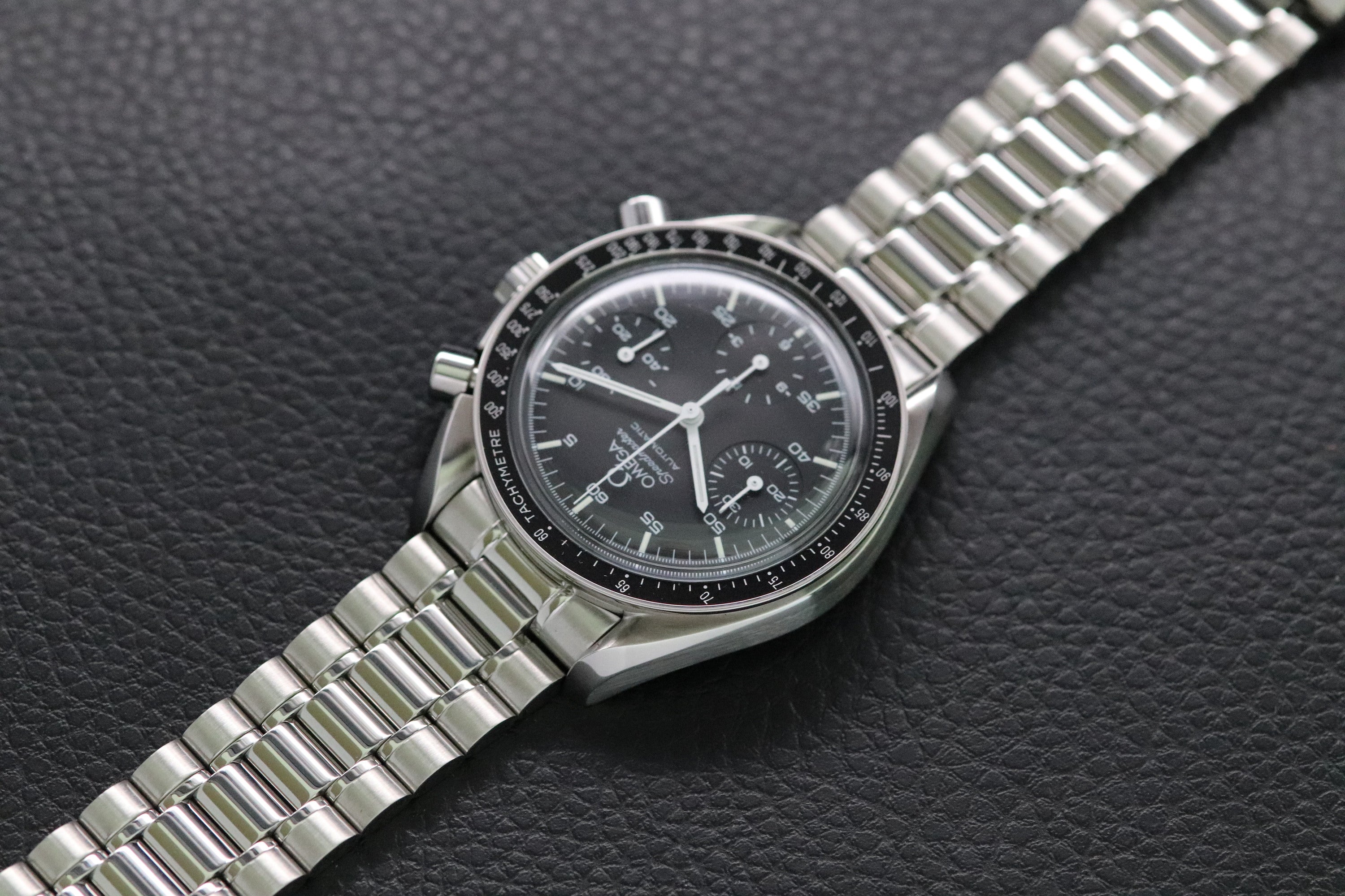 Omega Speedmaster Reduced 3510.50 Black Dial 1998 Box