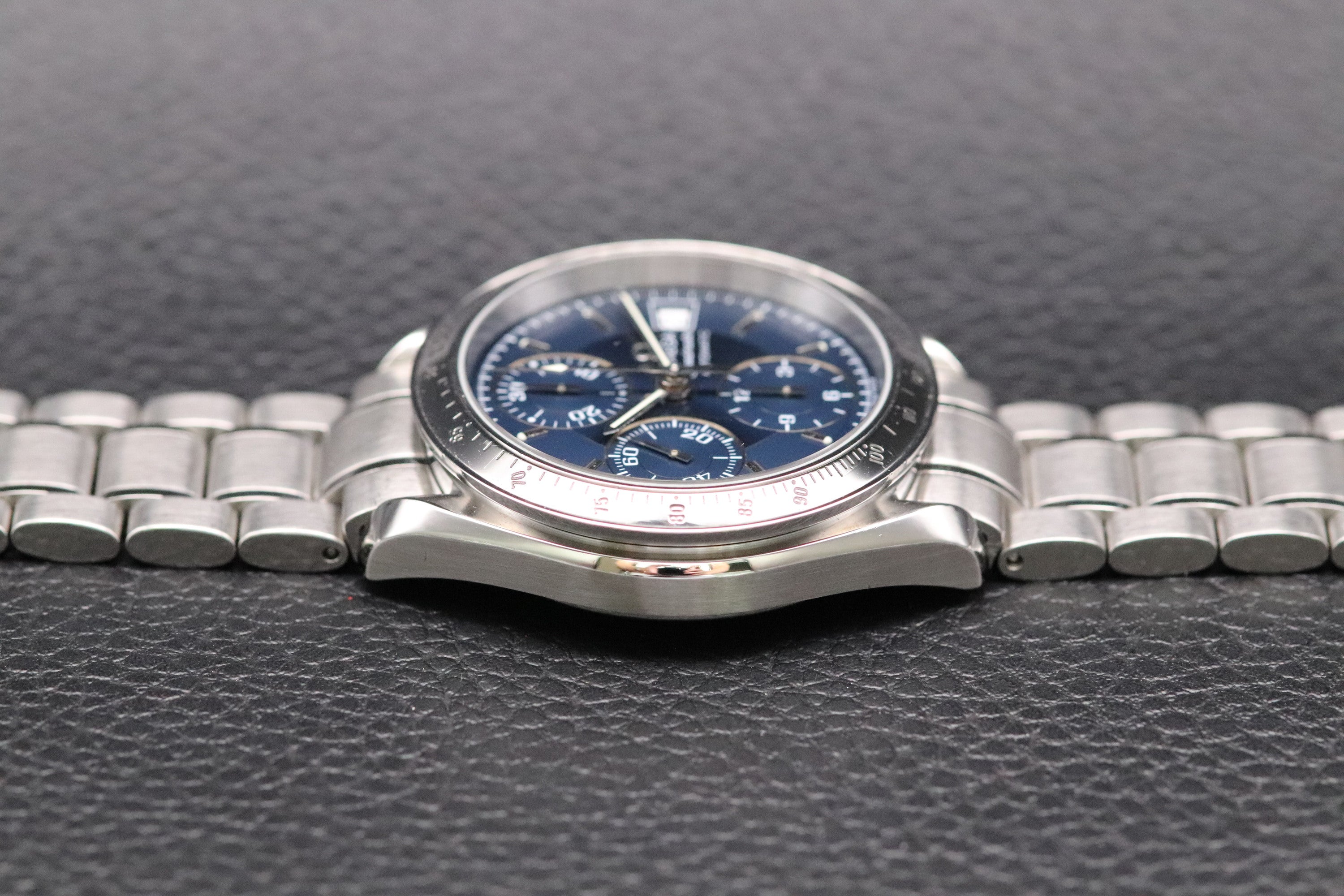 Omega Speedmaster Date 3513.80 Blue Dial 1998
