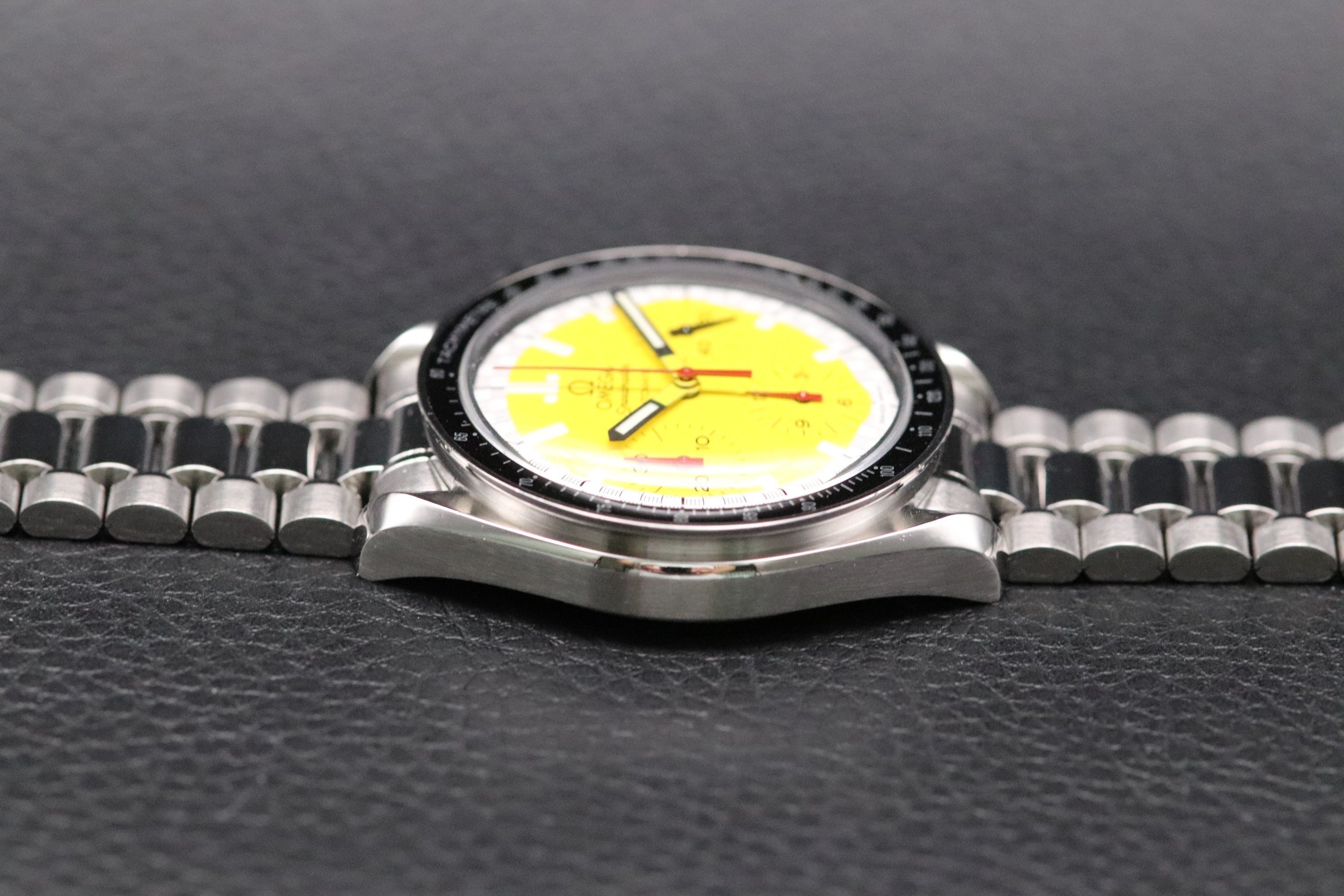 Omega Speedmaster Reduced 3510.12 Schumacher Yellow Dial 1998