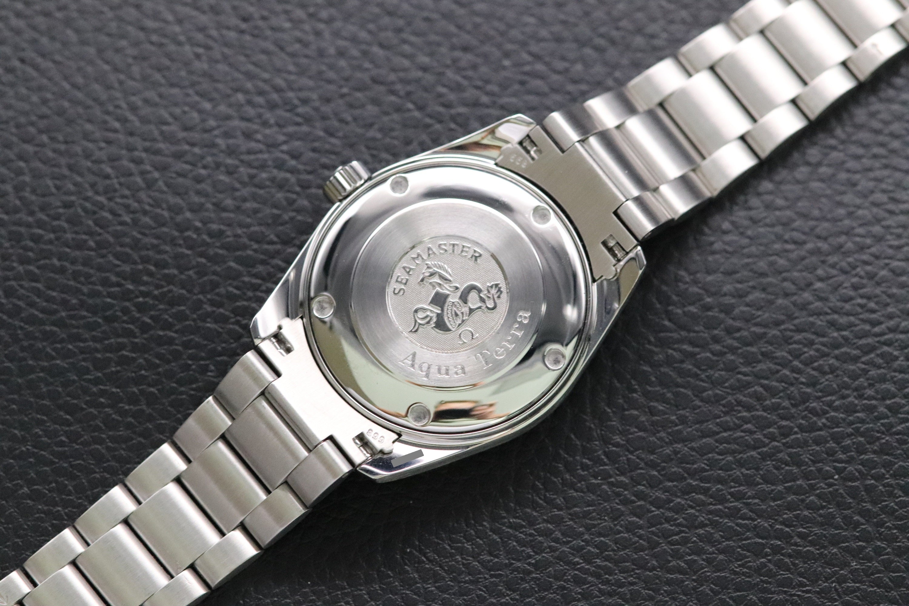 Omega Seamaster Aqua Terra 2518.50 Black Dial 1998 Papers