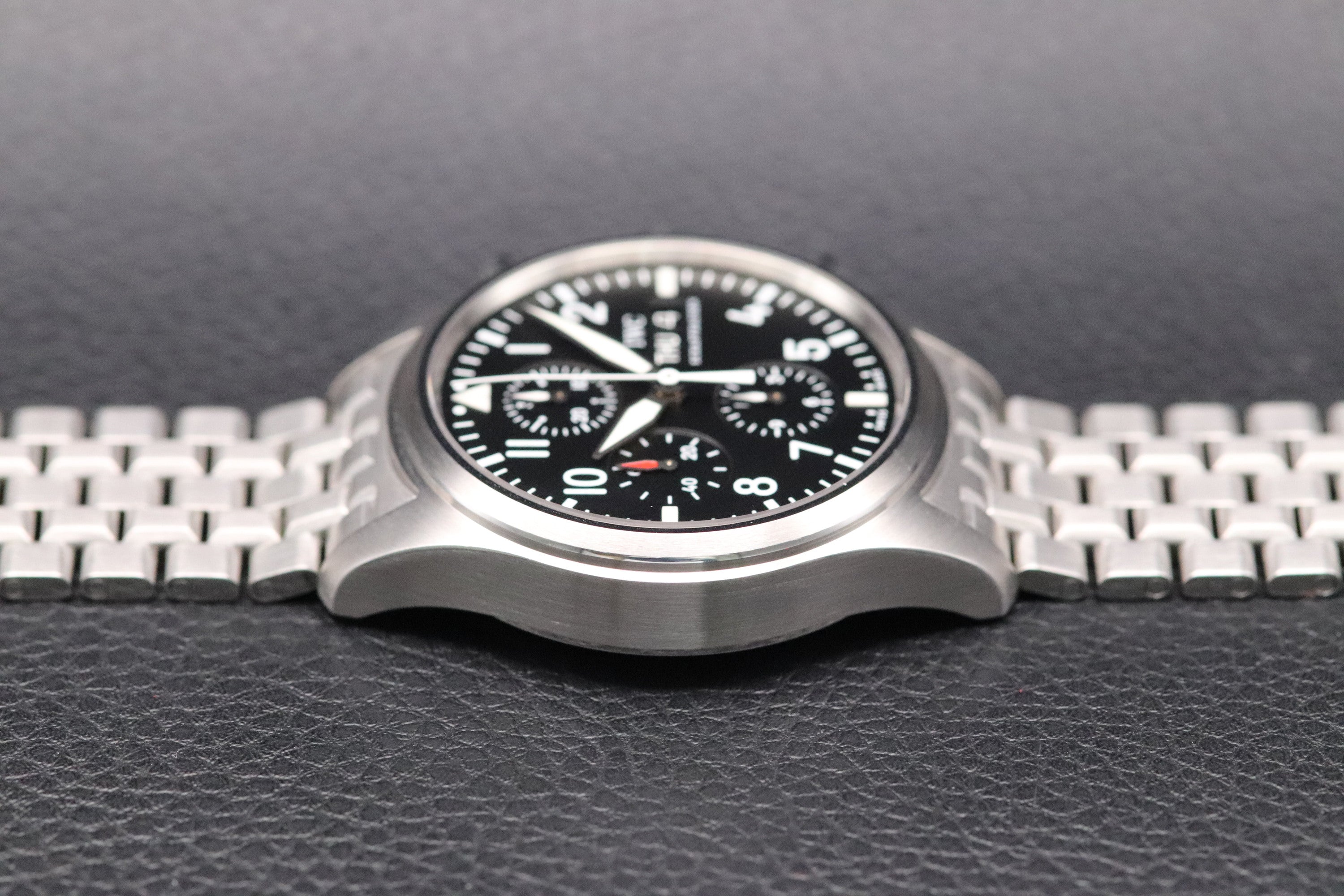 IWC Pilot's Watch Chronograph IW371704 Black Dial 2009