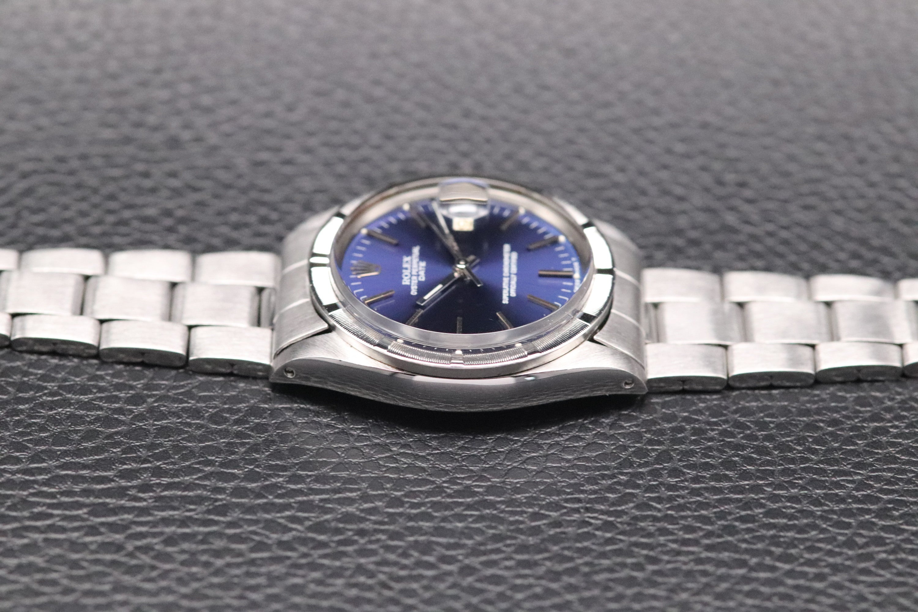 Rolex Date 1501 Blue Dial 1963