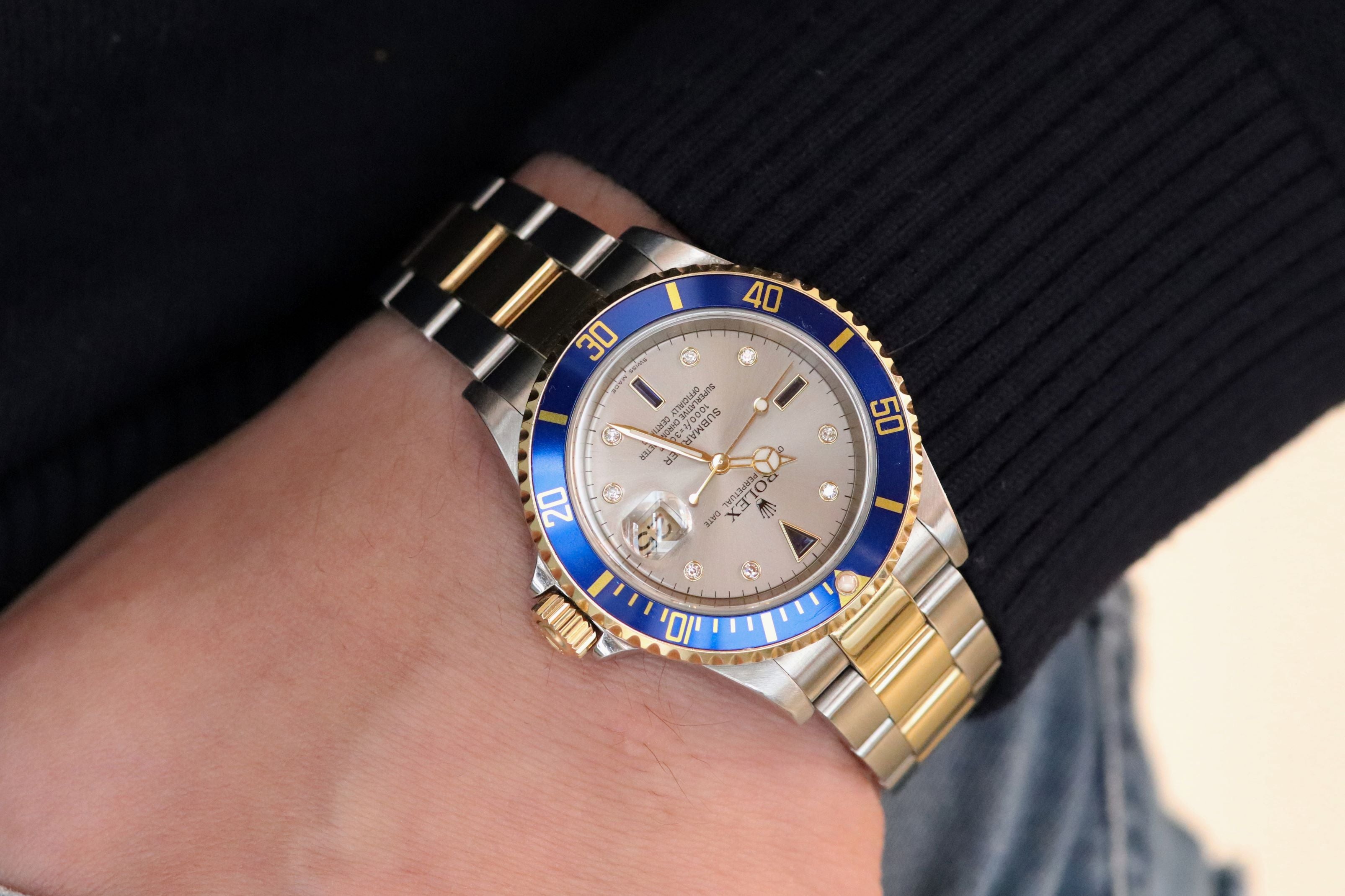 Rolex Submariner 16613 Serti Sultan