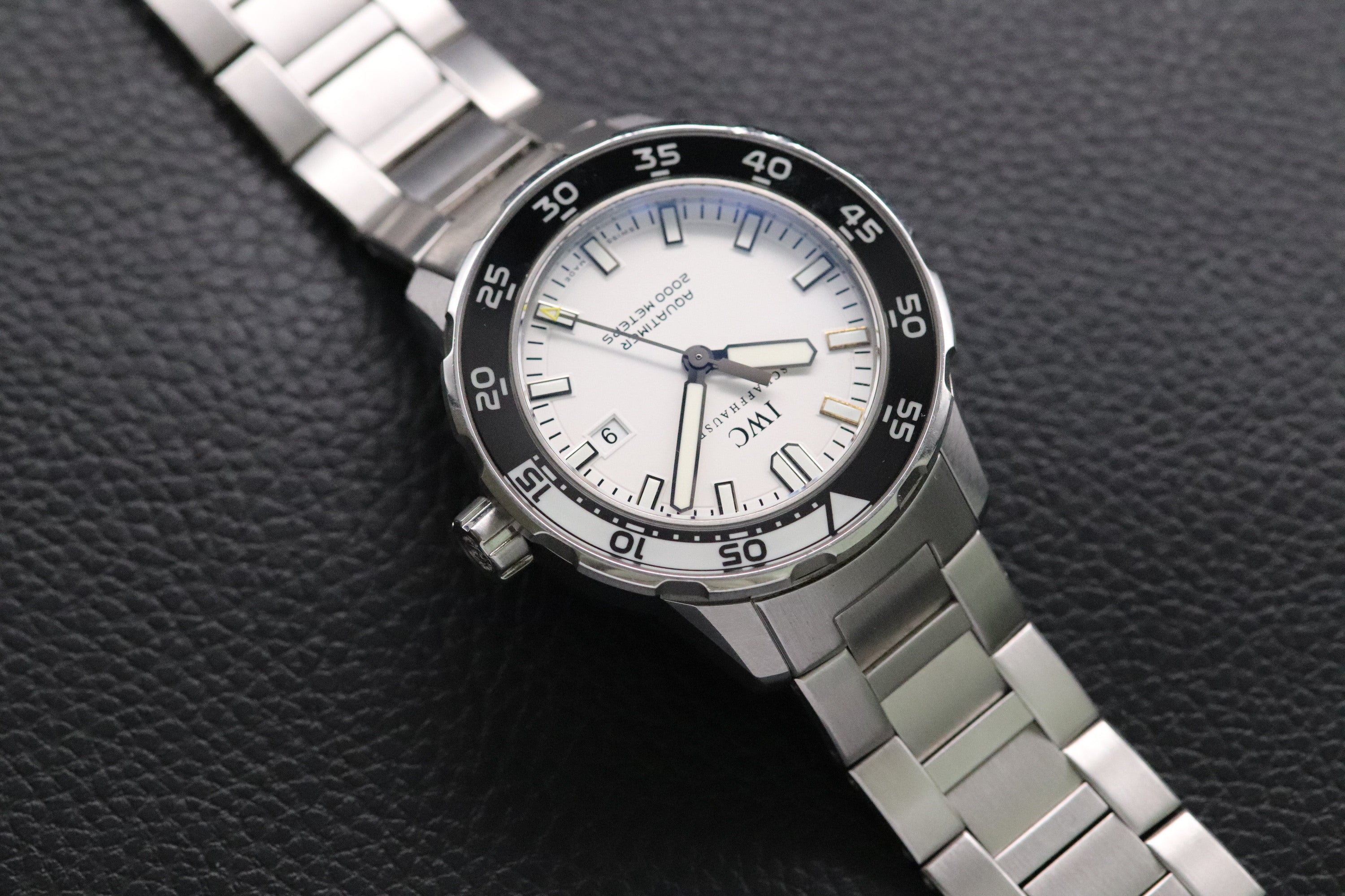 IWC Aquatimer IW356809 Papers 2015 + Rubber Strap