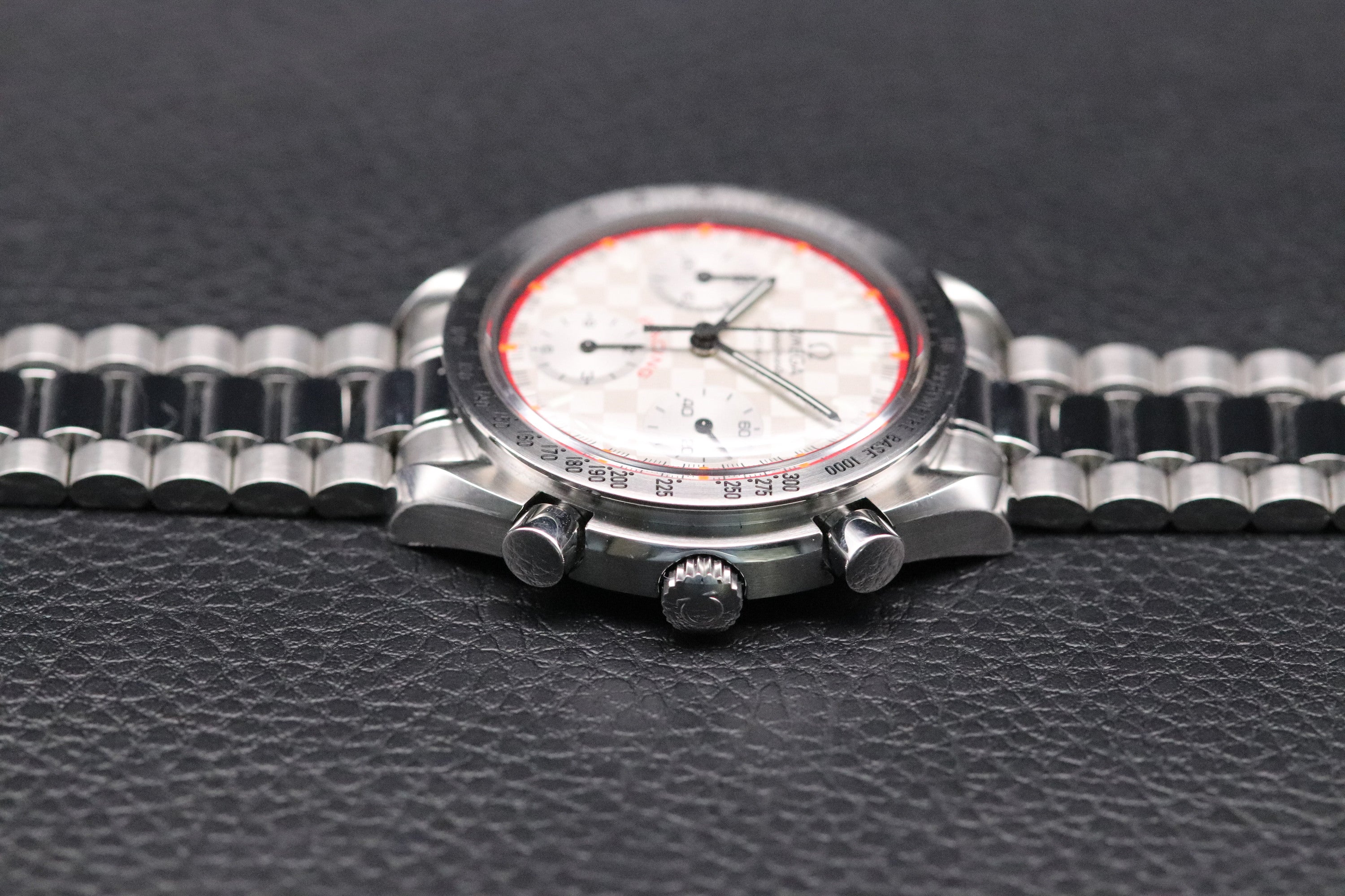 Omega Speedmaster Reduced 3517.30 Michael Schumacher 1999 Fullset Box+Paper