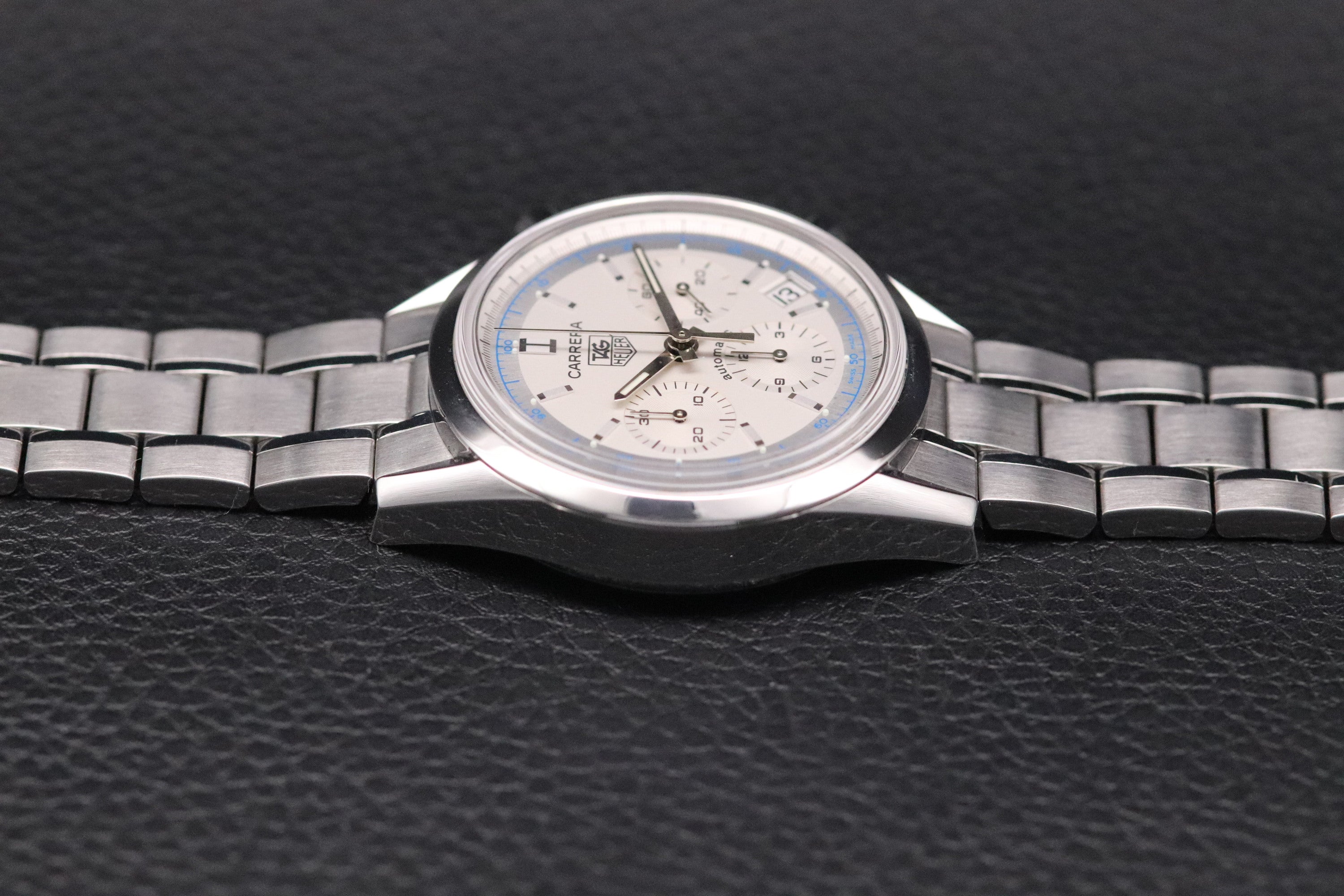 Tag Heuer Carrera Caliber 17 CV2110 Silver Dial 2003
