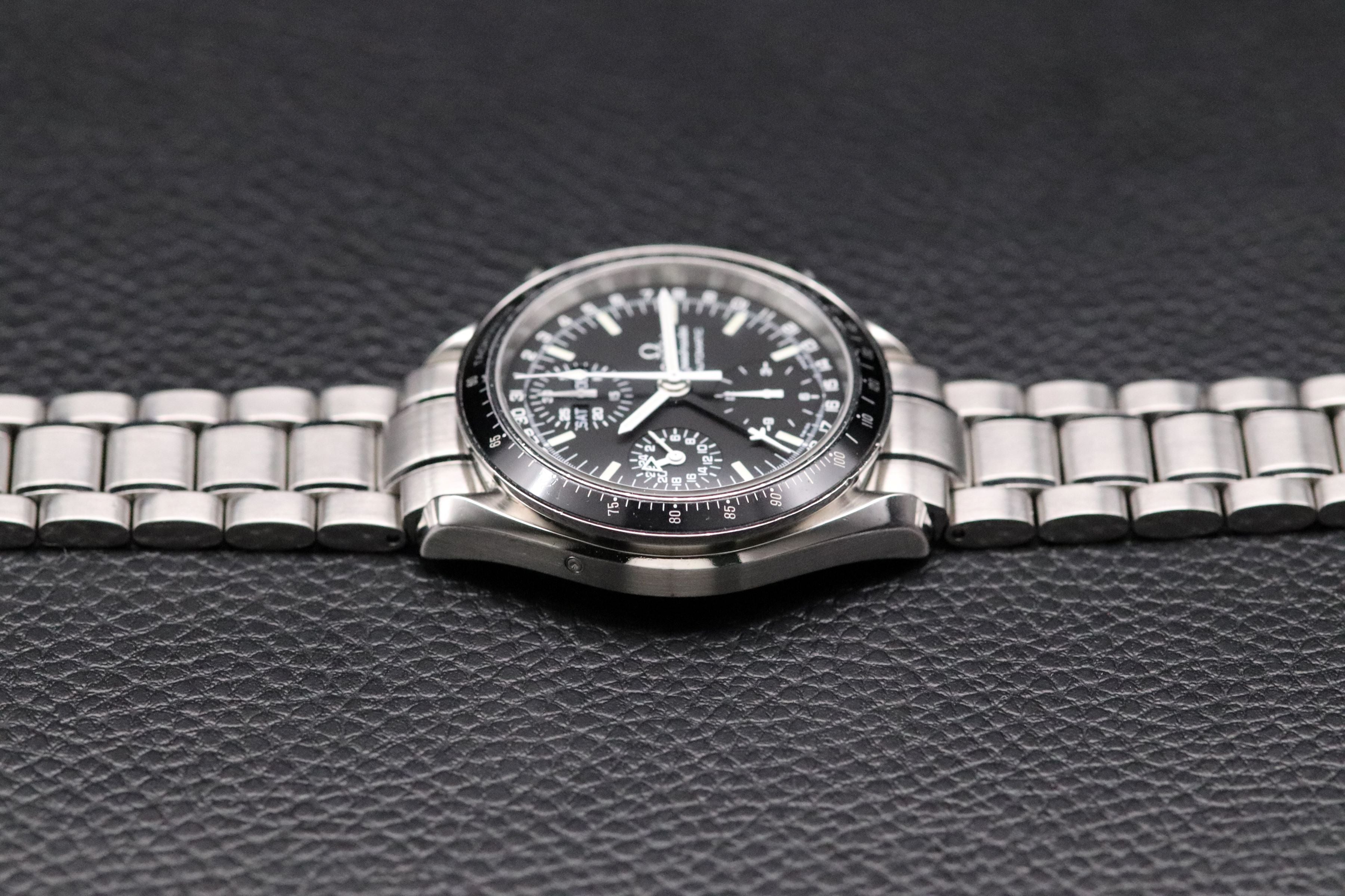 Omega Speedmaster Day Date 3520.50 Black Dial 1998