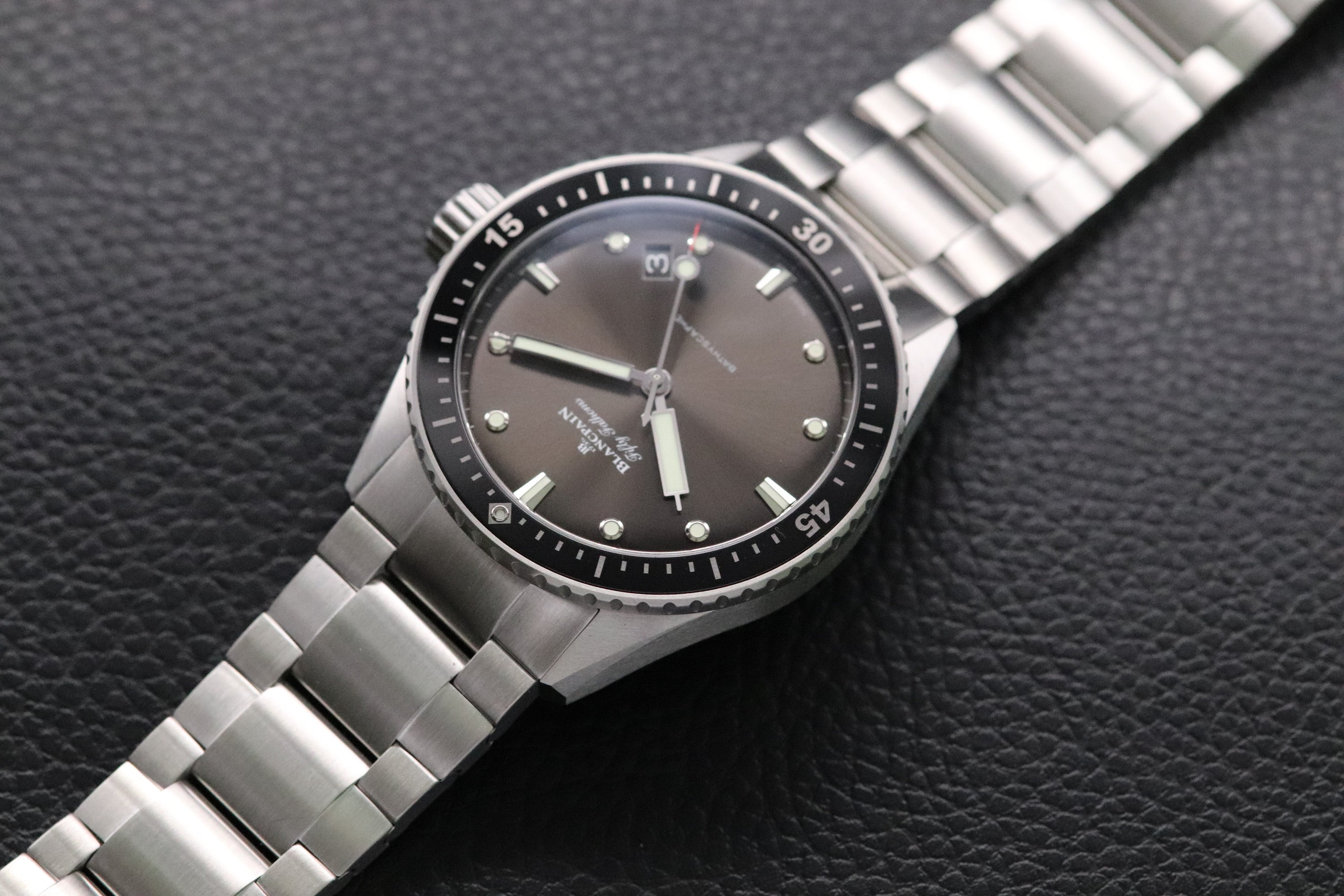 Blancpain Fifty Fathoms Bathyscape 5000-1110-71S Fullset 2023 Caja+Papeles