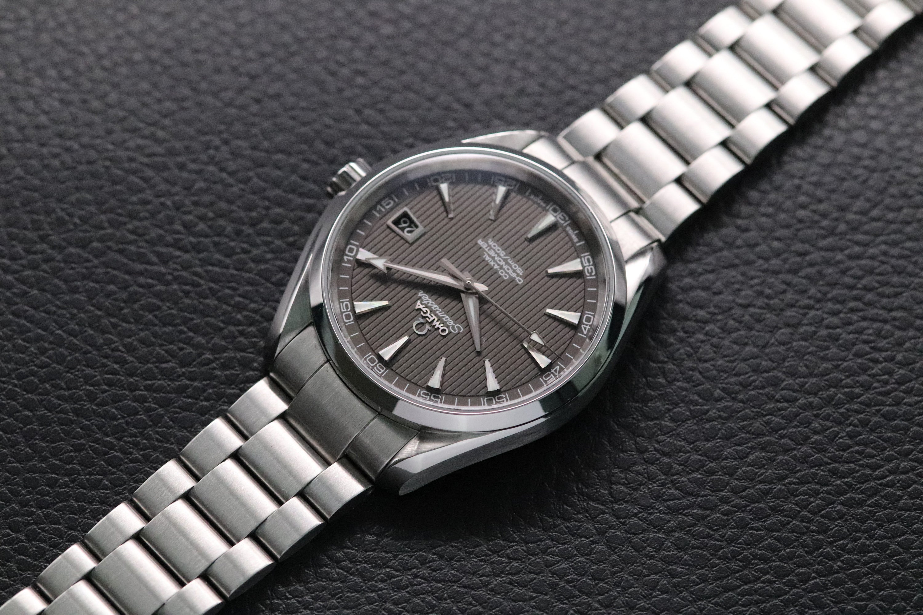 Omega Seamaster Aqua Terra 231.13.42.21.06.001 Grey Dial Fullset 2012 Box+Papers