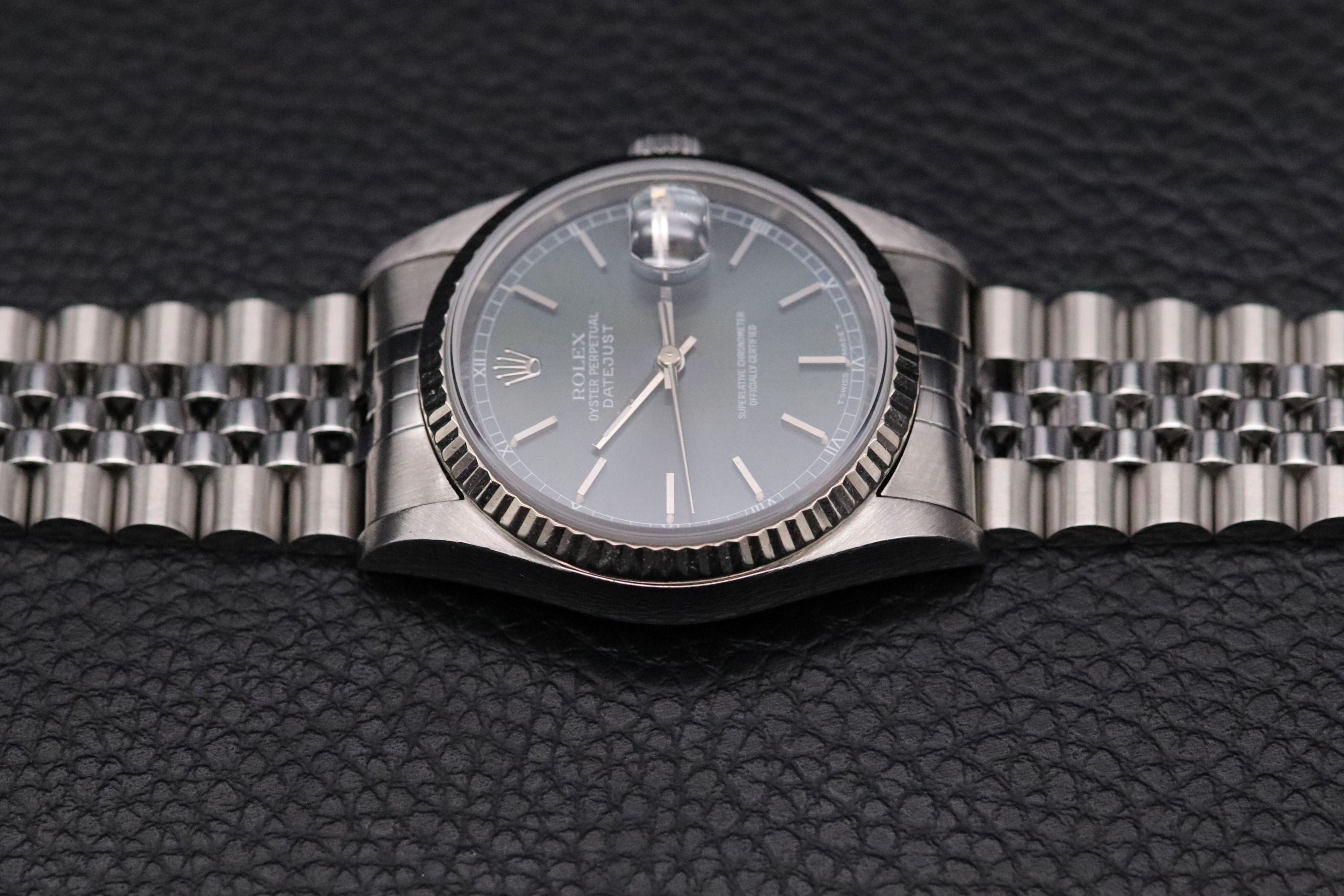 Rolex Datejust 16234 Green Tropical