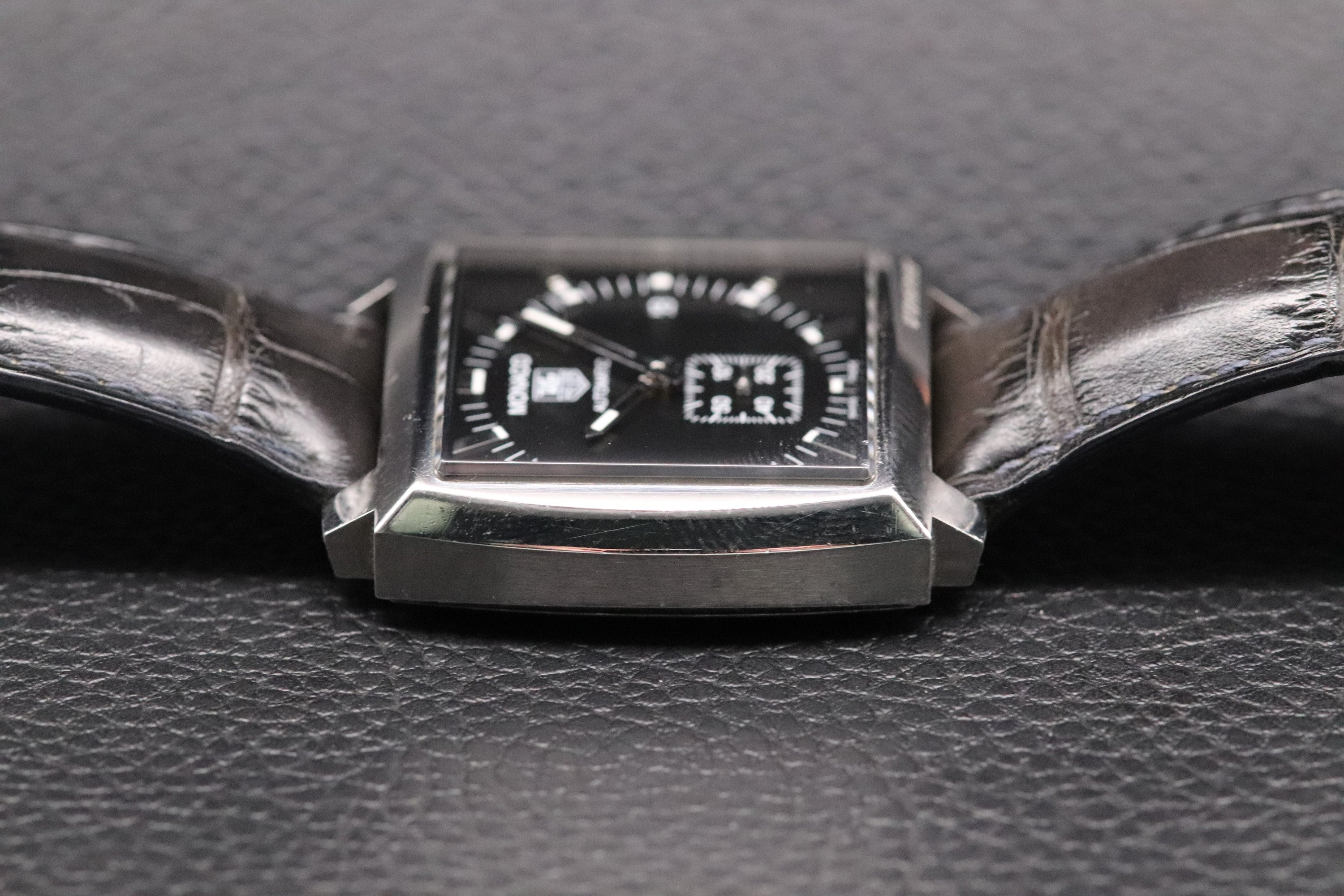 Tag Heuer Monaco WW2110 Black Dial 2010