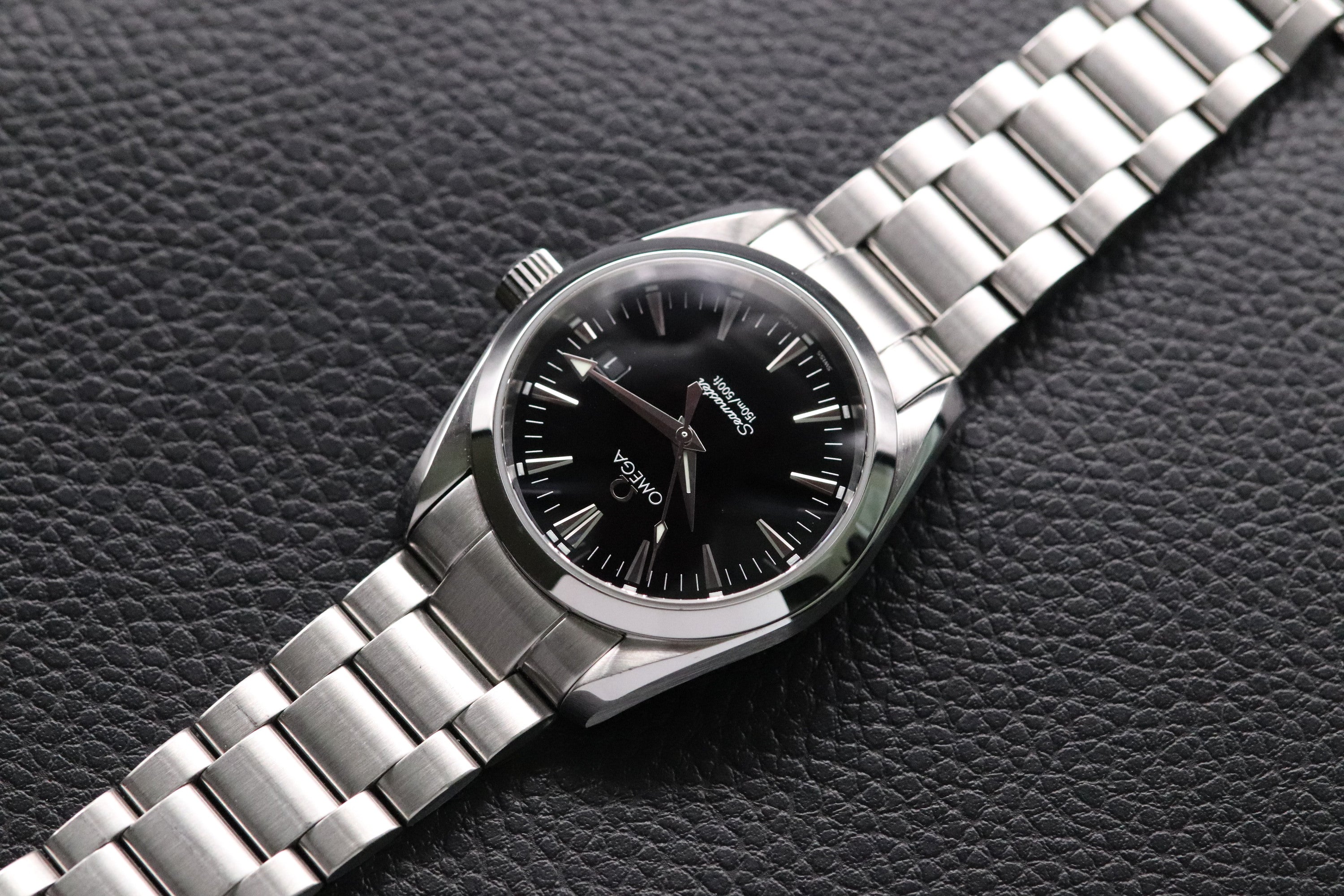 Omega Seamaster Aqua Terra 2518.50 Black Dial 2009 Papers