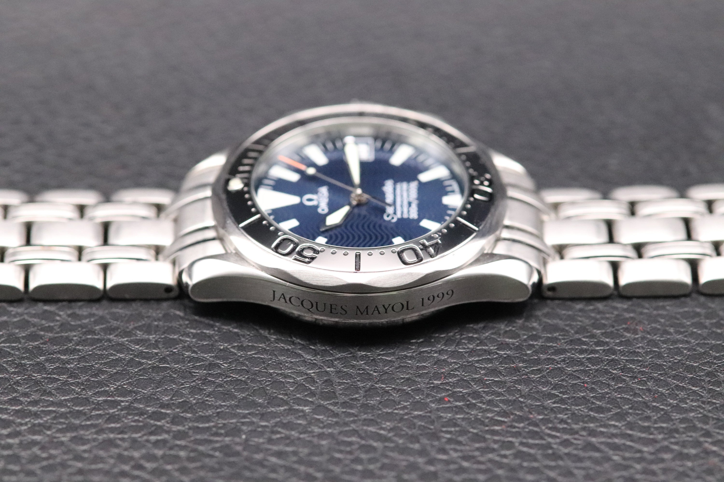 Omega Seamaster 300 2554.80 Blue Dial 1999