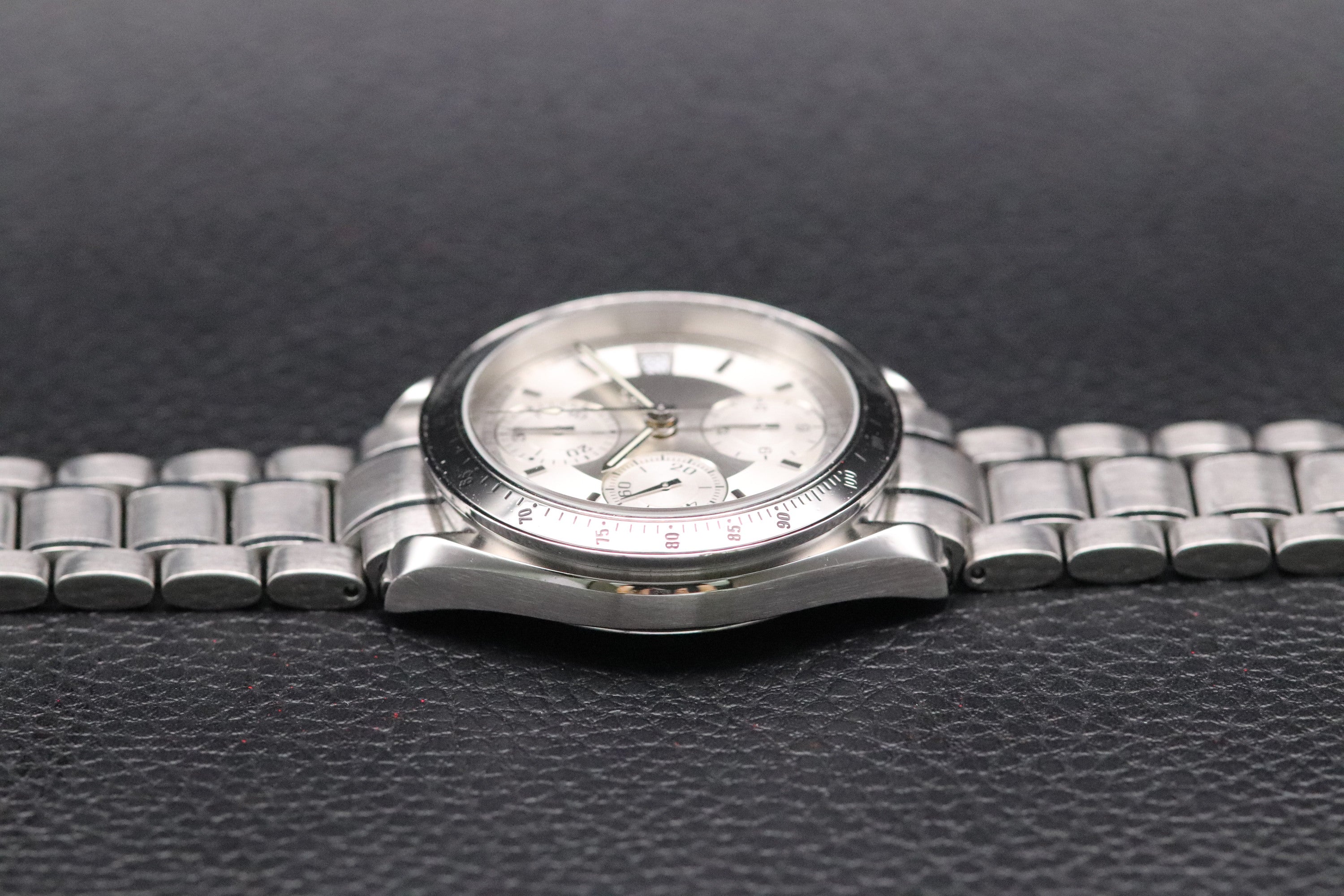 Omega Speedmaster Date 3513.30 Silver Dial 1998