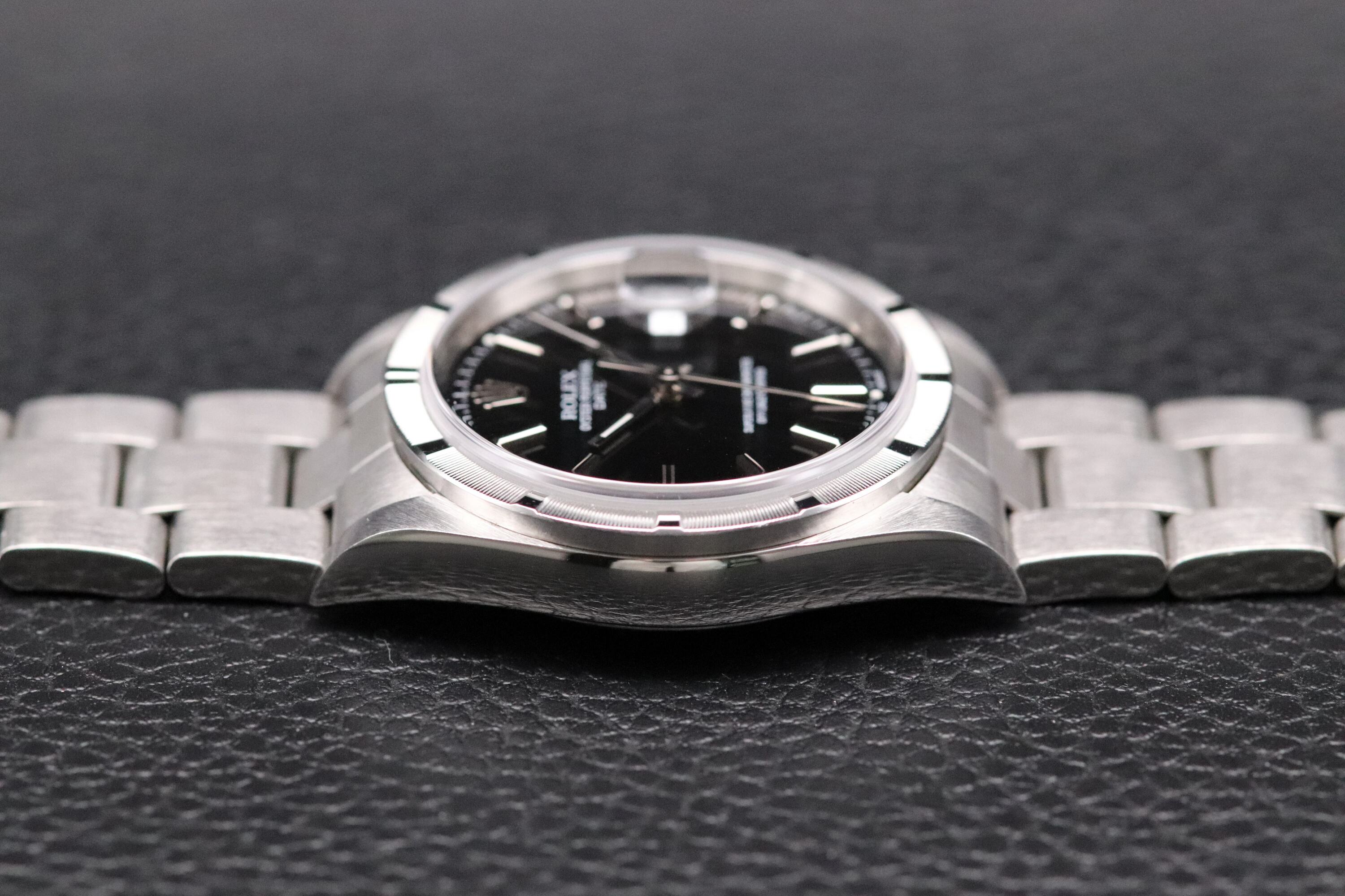 Rolex Date 15210 Black Dial 2002