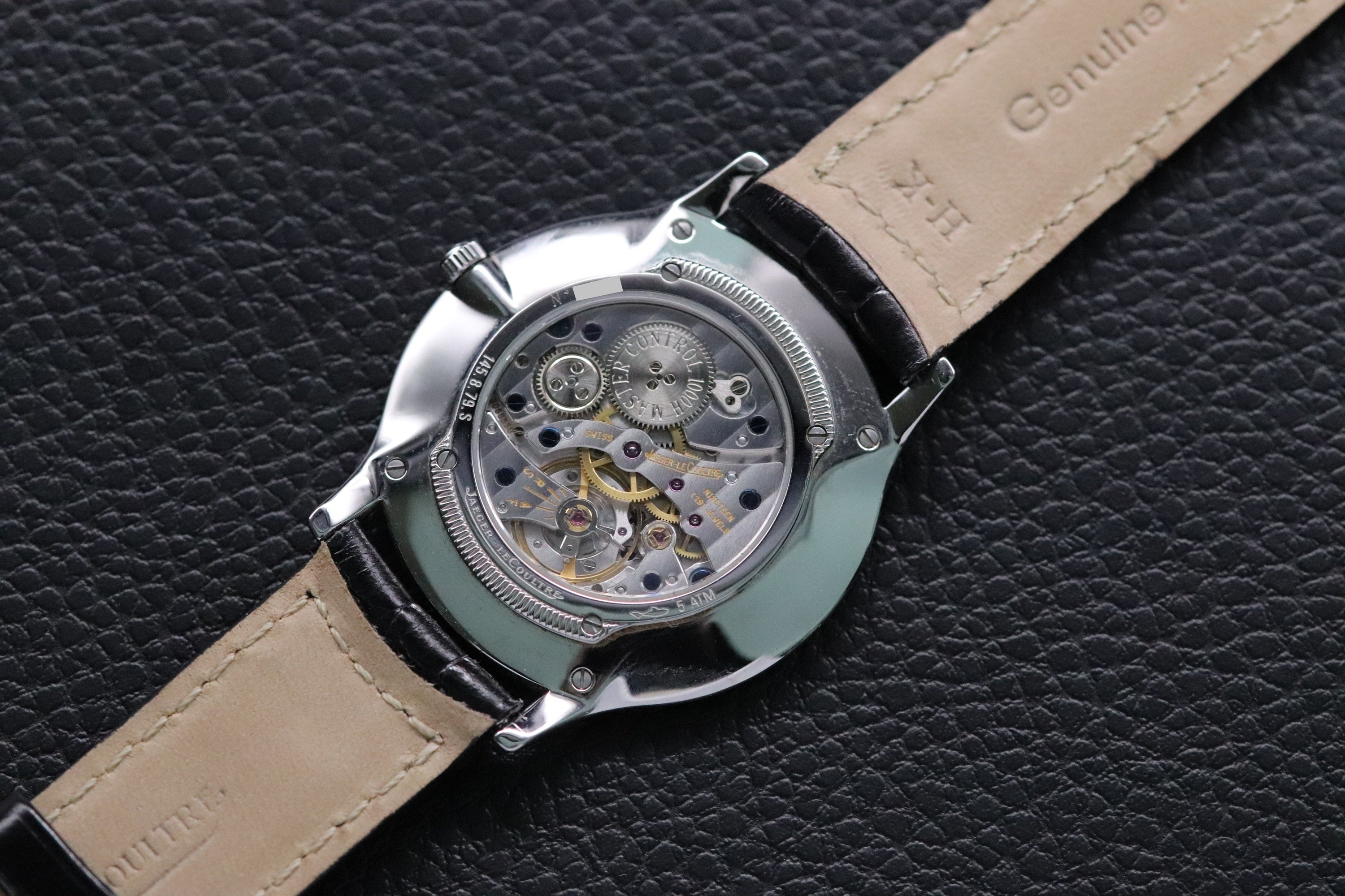 Jaeger-LeCoultre Master Ultra Thin 145.8.79.S Black Dial 2000