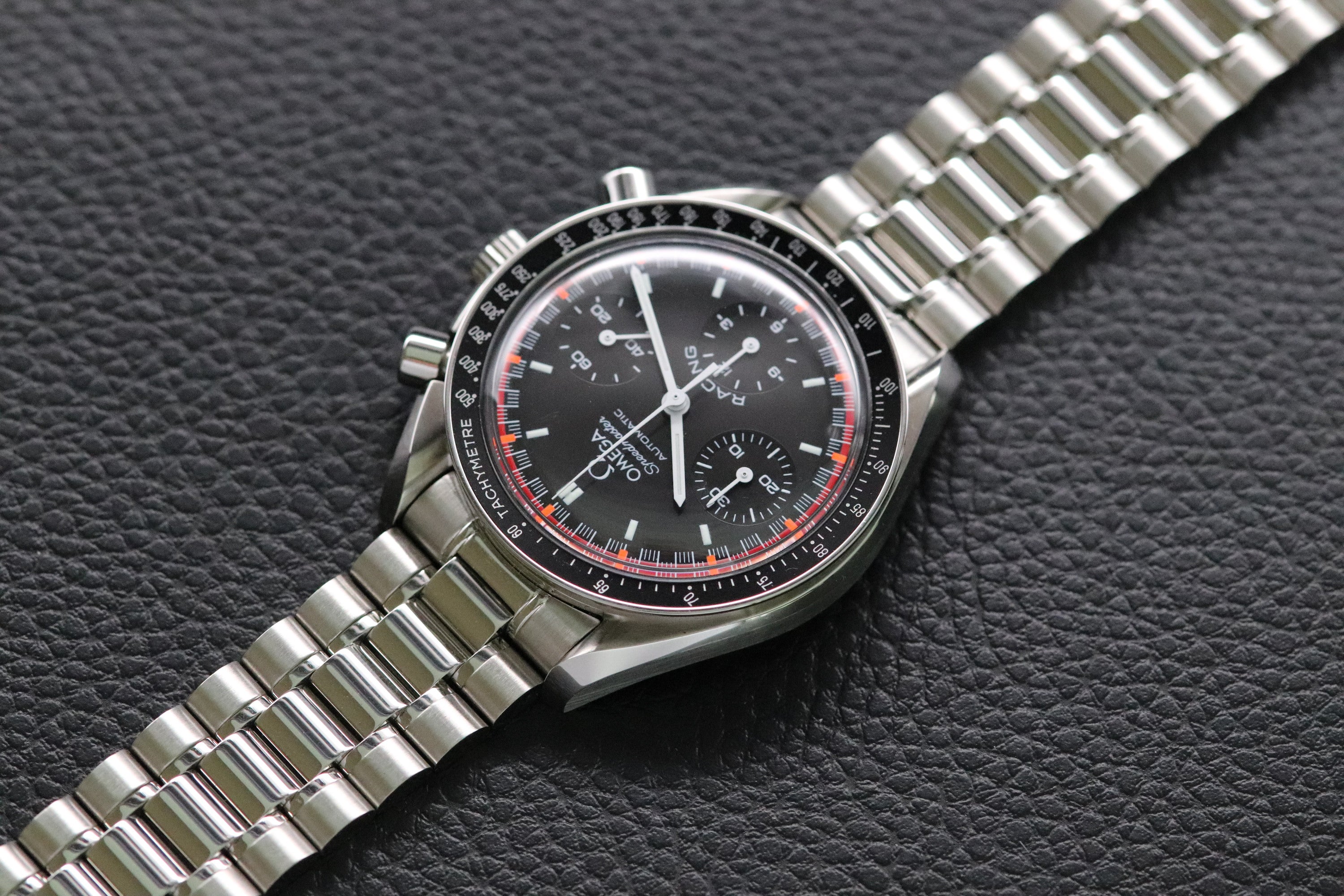 Omega Speedmaster Reduced 3518.50 Michael Schumacher 1998 Fullset Box+Paper