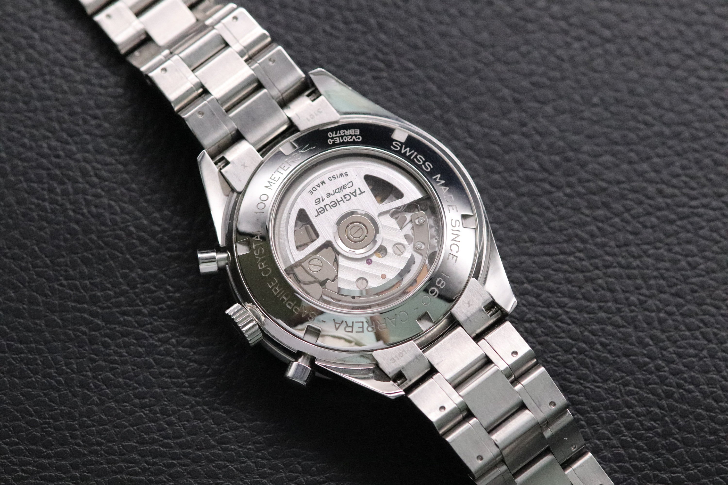 Tag Heuer Carrera Caliber 16 CV201E Black Dial 2012