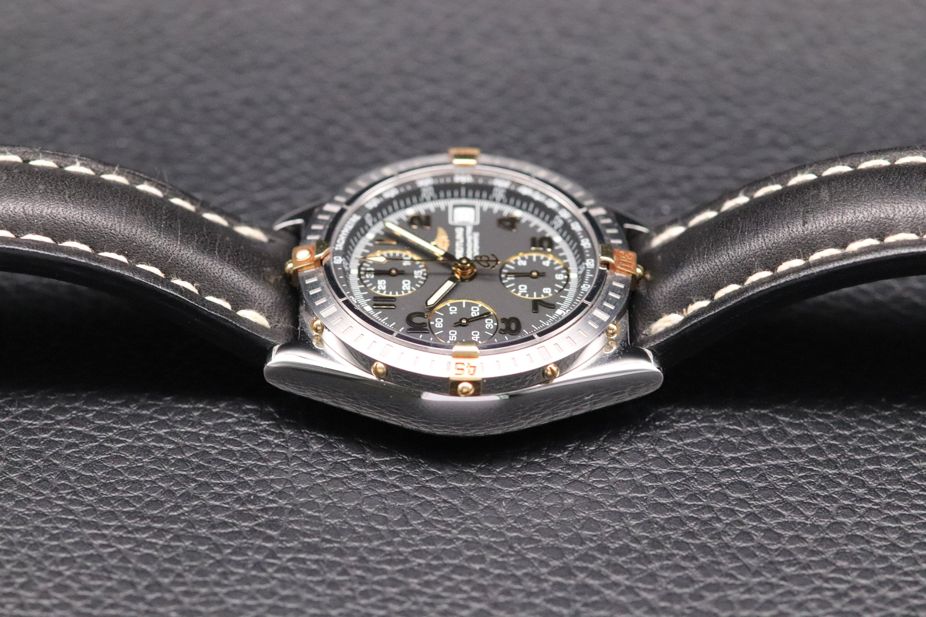Breitling Chronomat B13352 Black Dial 2003 Papers