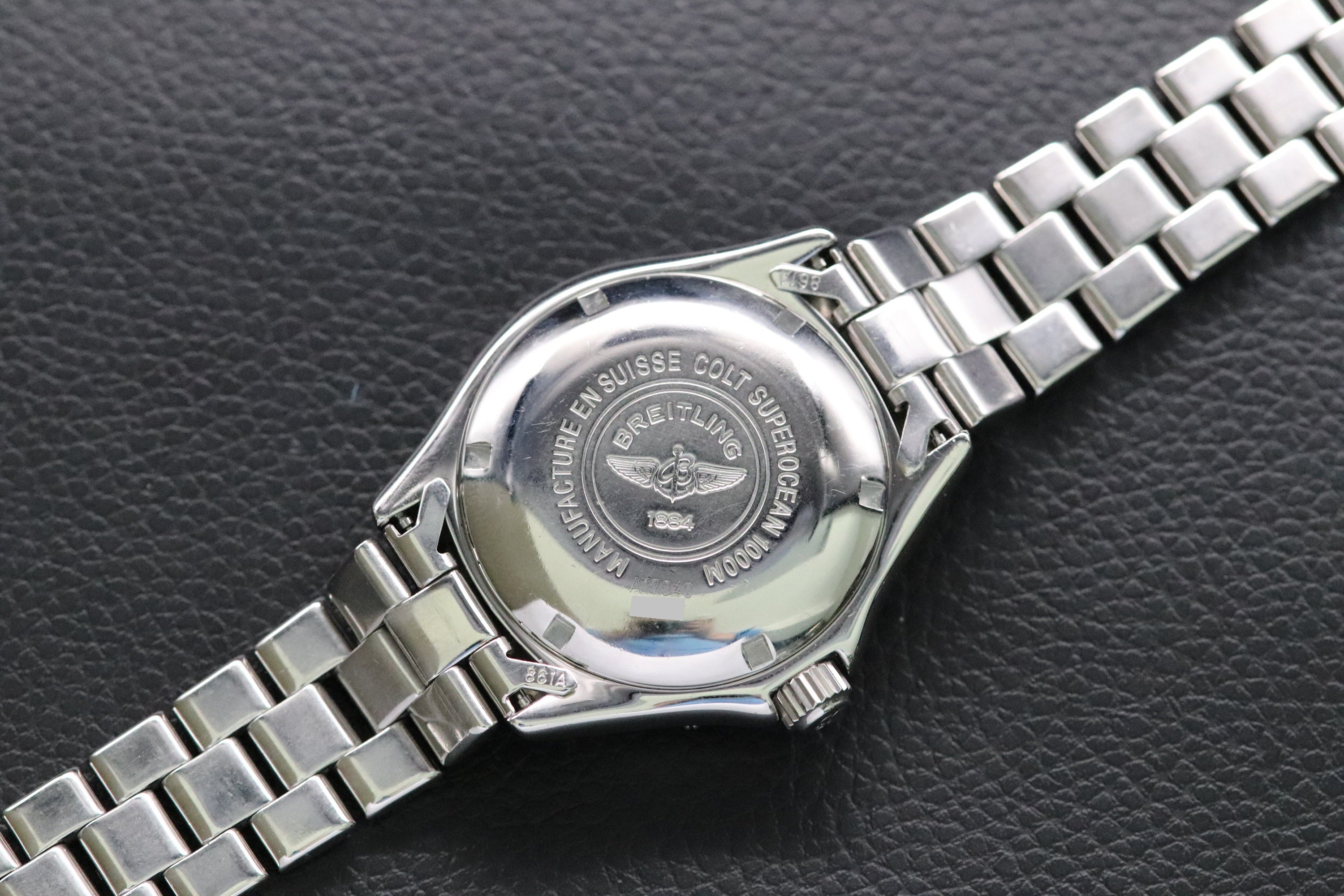 Breitling Superocean A17040 Orange Dial 2000