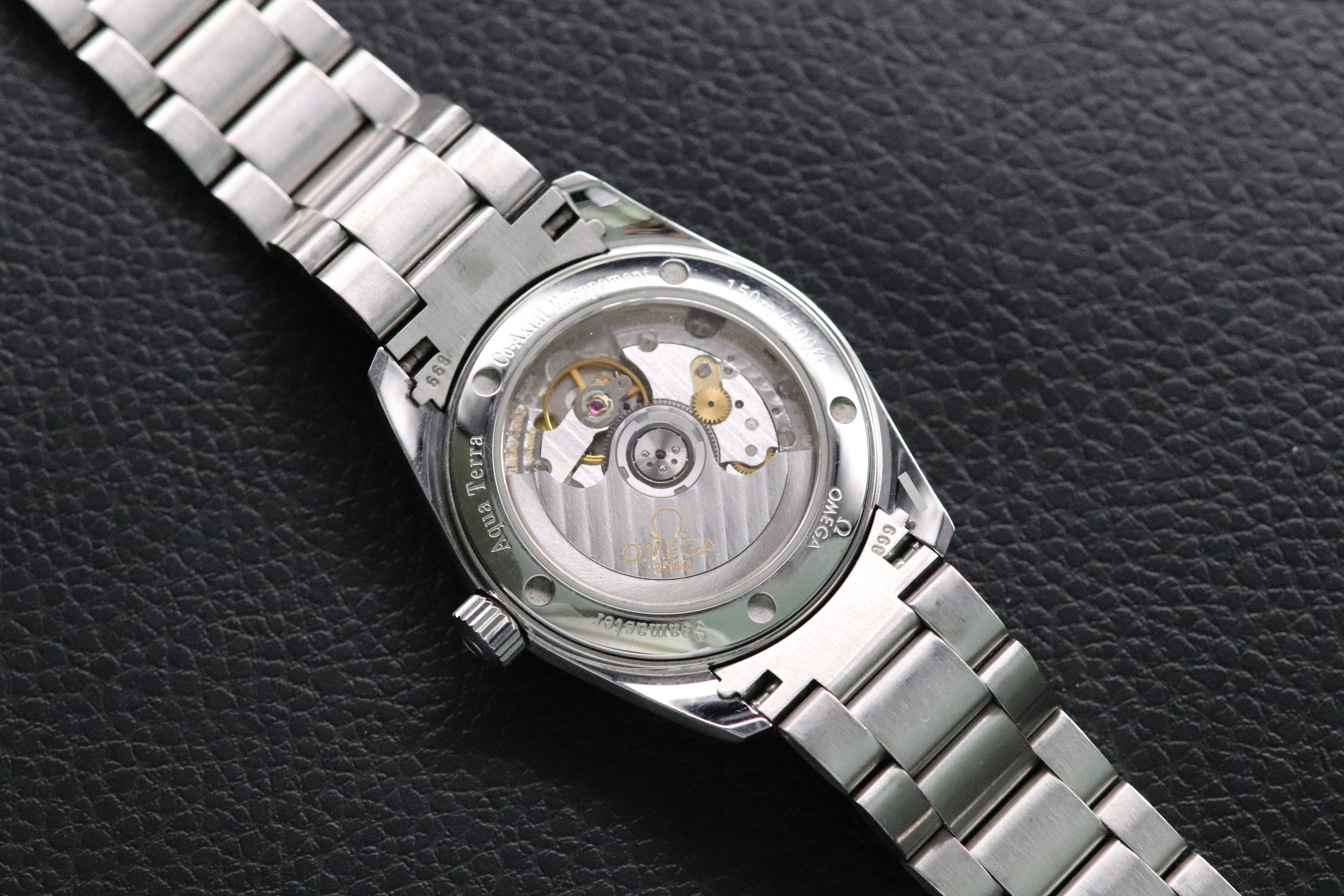 Omega Seamaster Aqua Terra 2504.50 Black Dial 2006