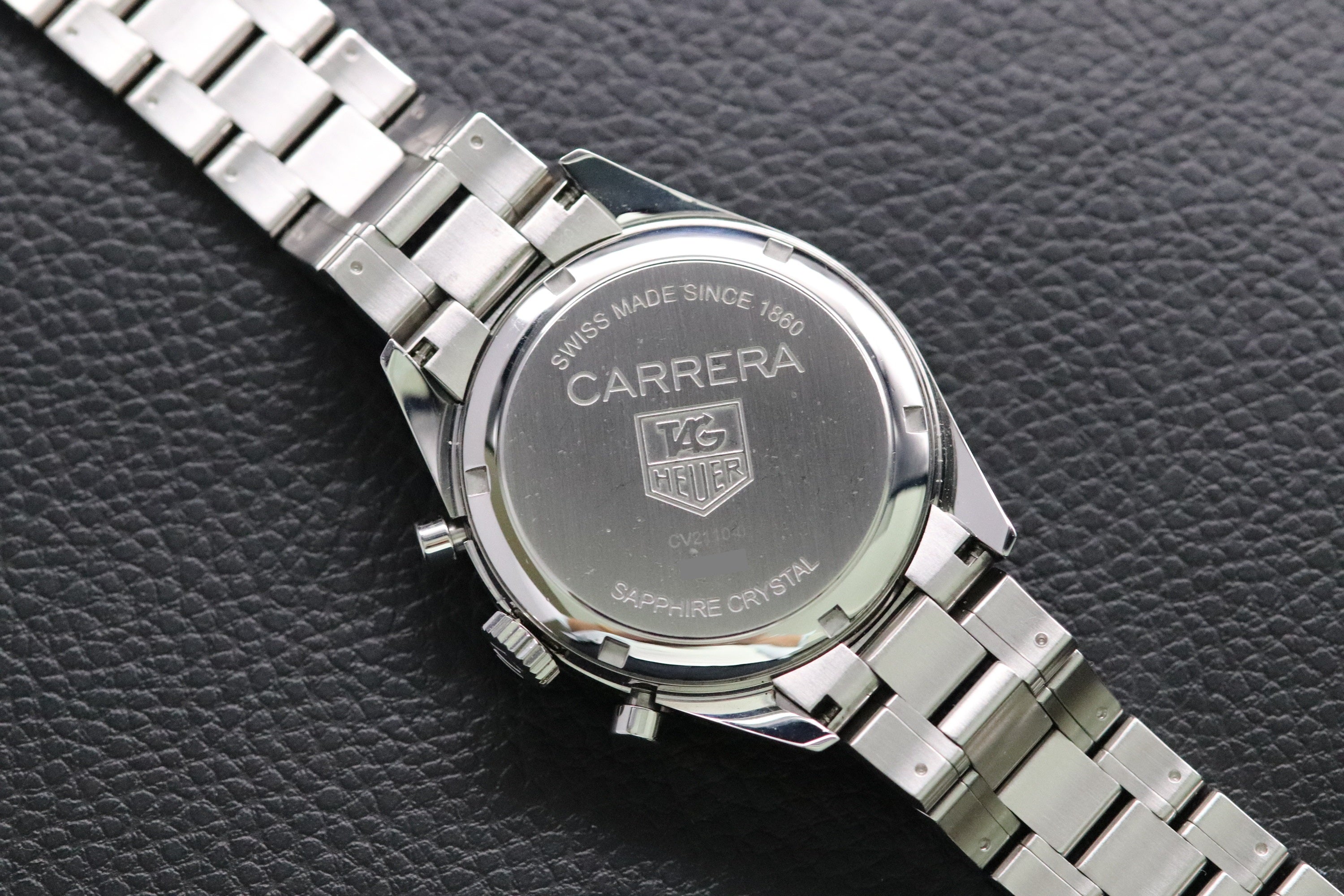 Tag Heuer Carrera Caliber 17 CV2110 Silver Dial 2003