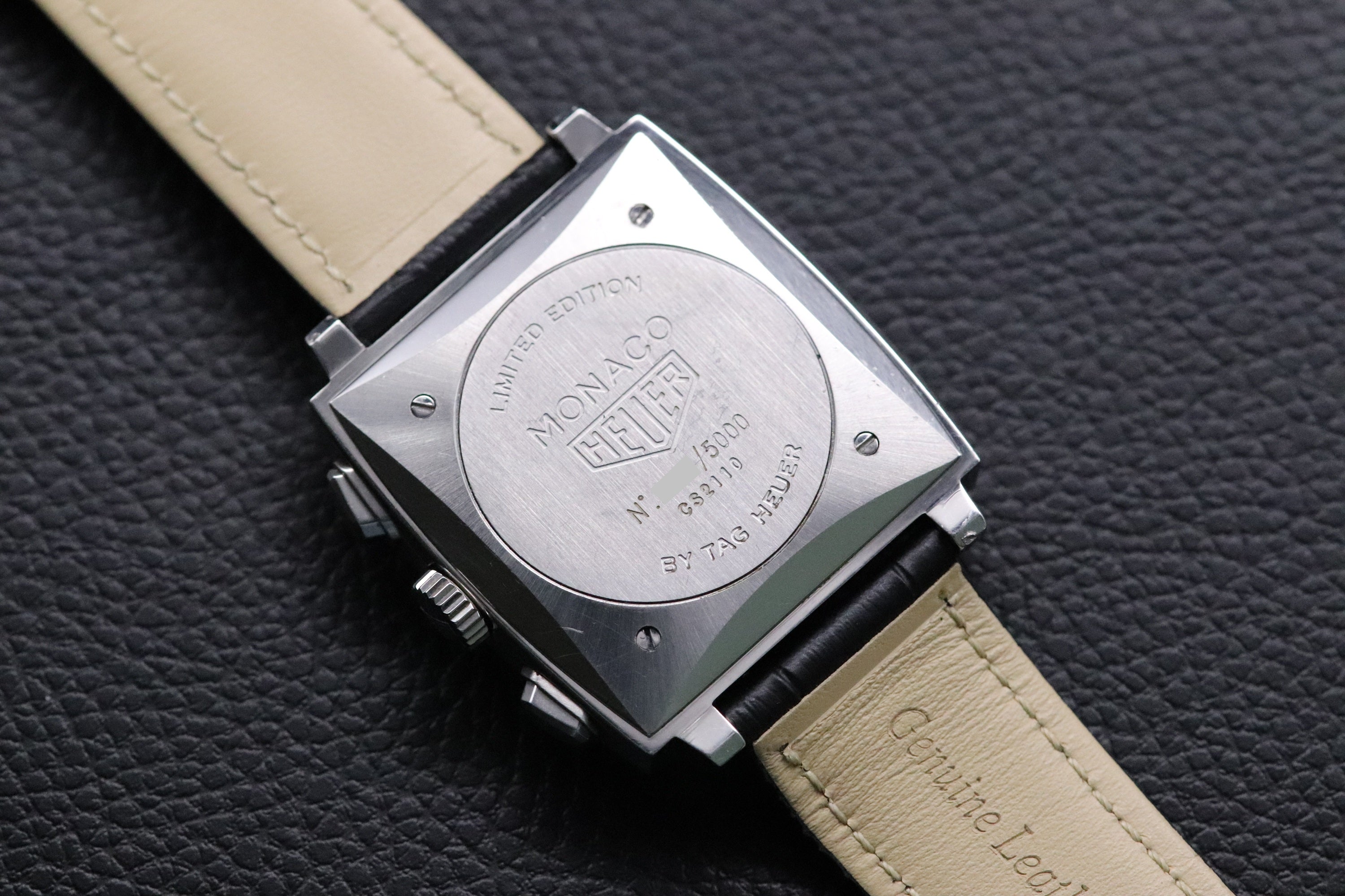 Tag Heuer Monaco CS2110 Black Dial 1997