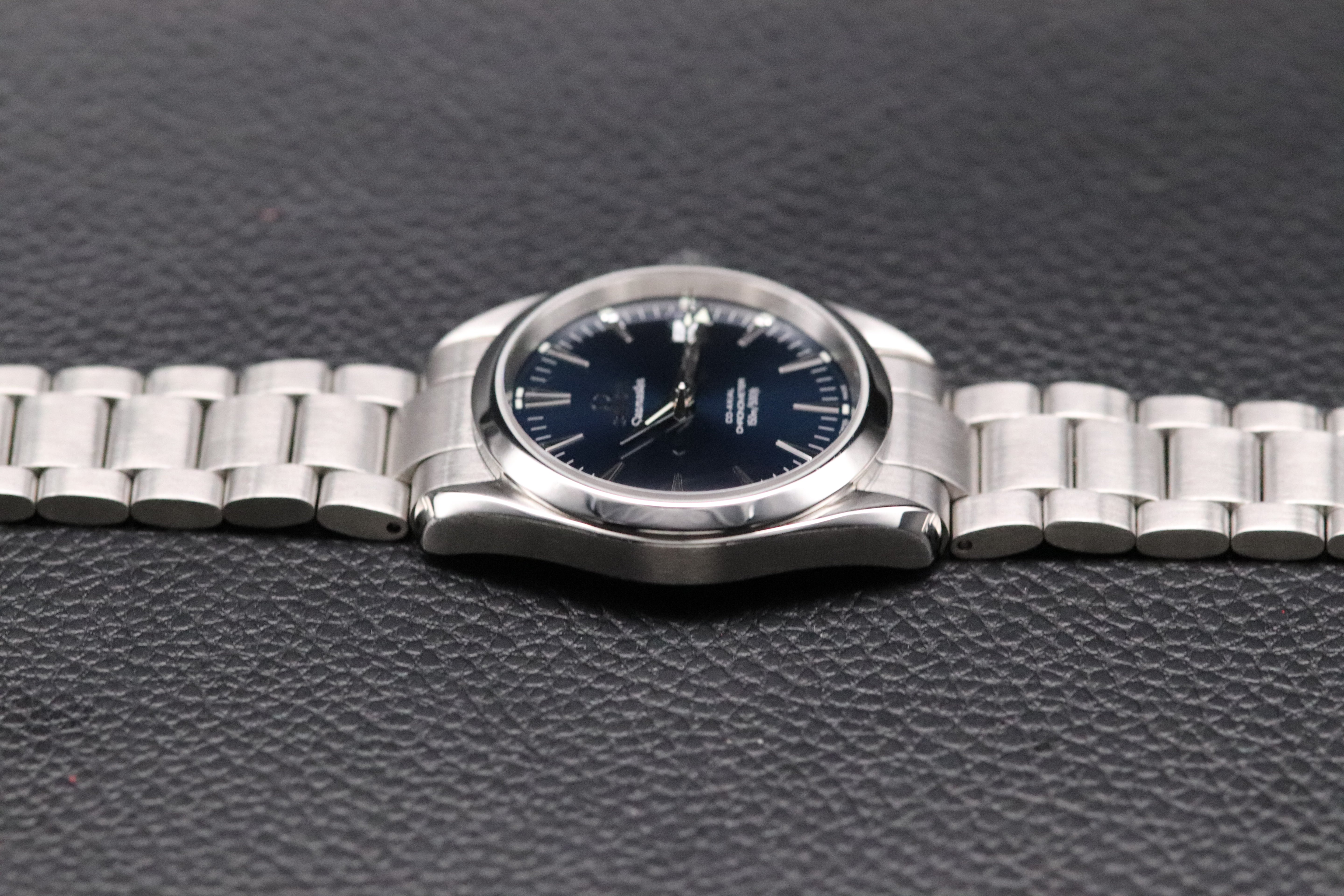 Omega Seamaster Aqua Terra 2504.80 Blue Fullset 2004 Box+Paper