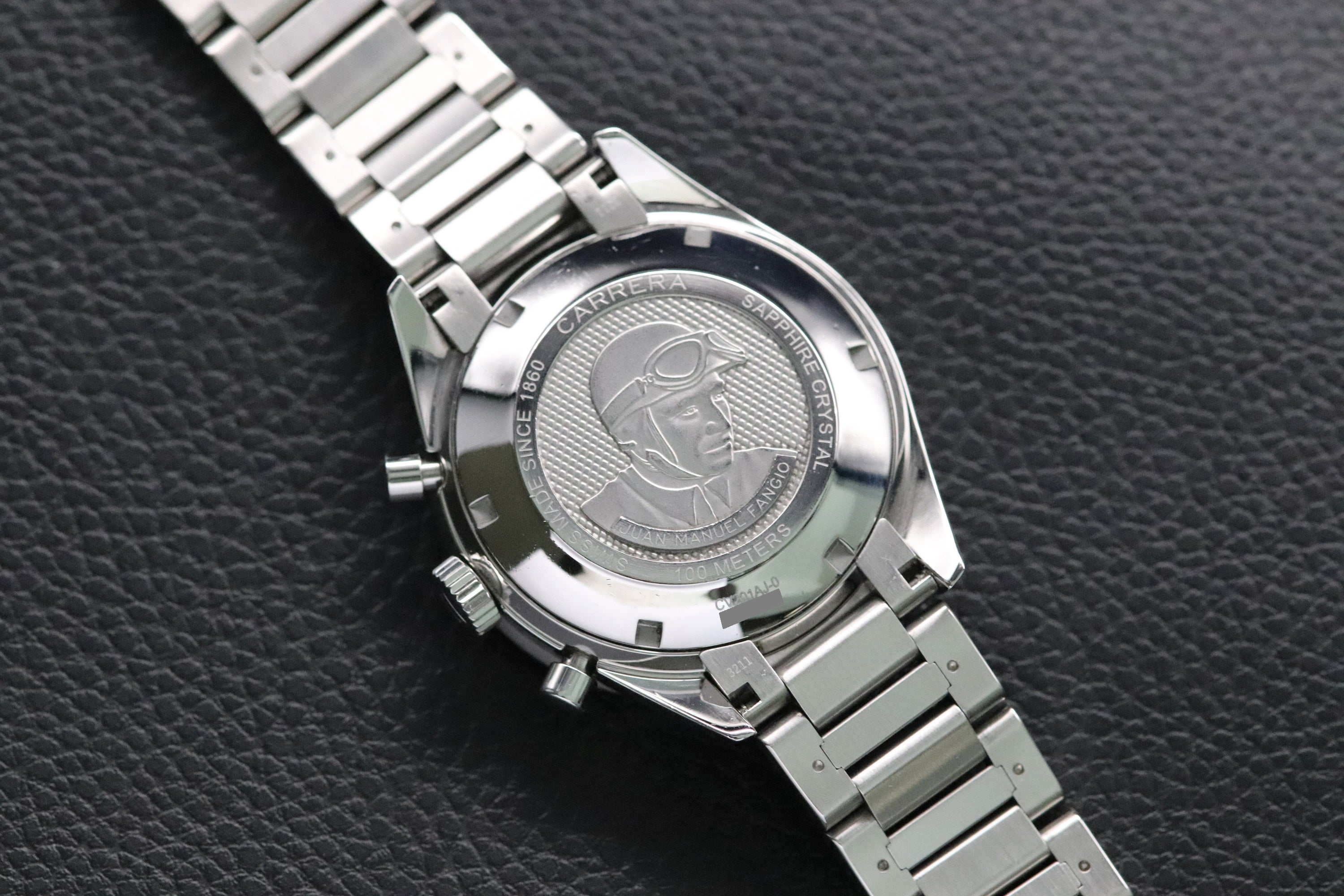Tag Heuer Carrera Caliber 16 CV201AJ Black Dial 2017