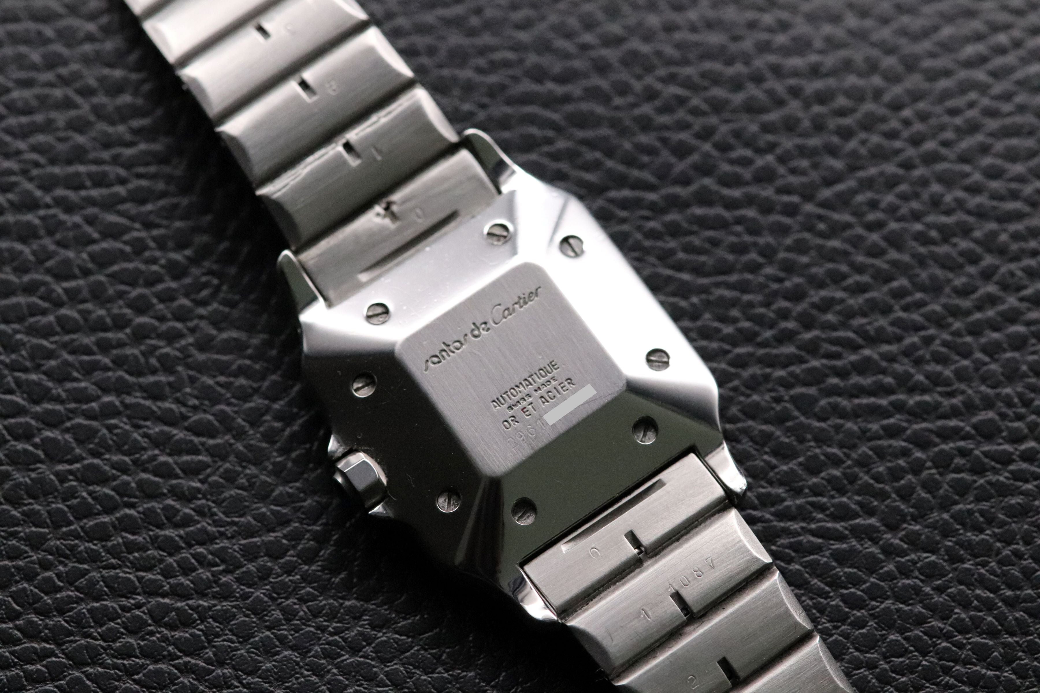 Cartier Santos Carrèe 2961 Unpolished