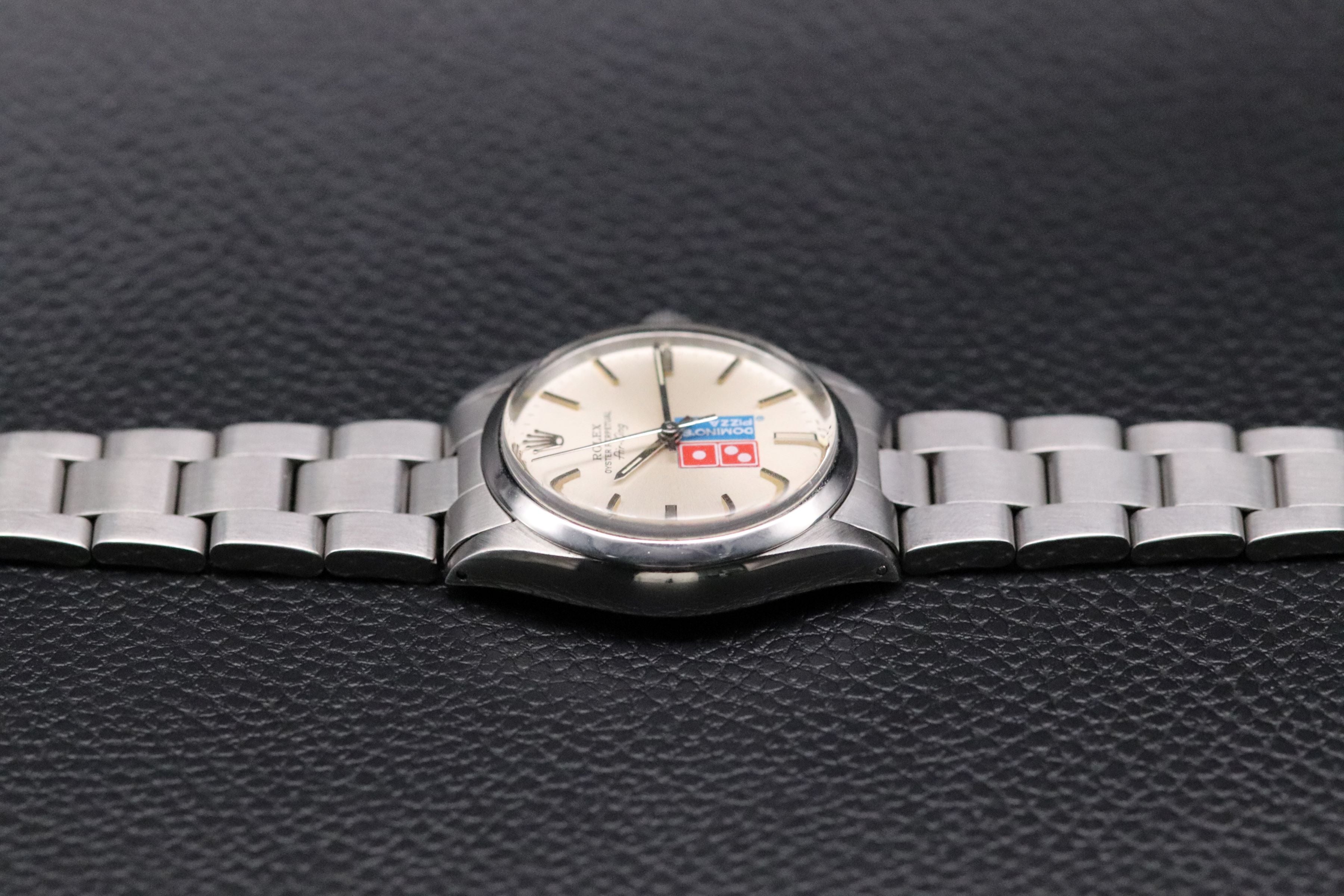 Rolex Air-King 5500 Dominos Pizza 1982 Logo Dial