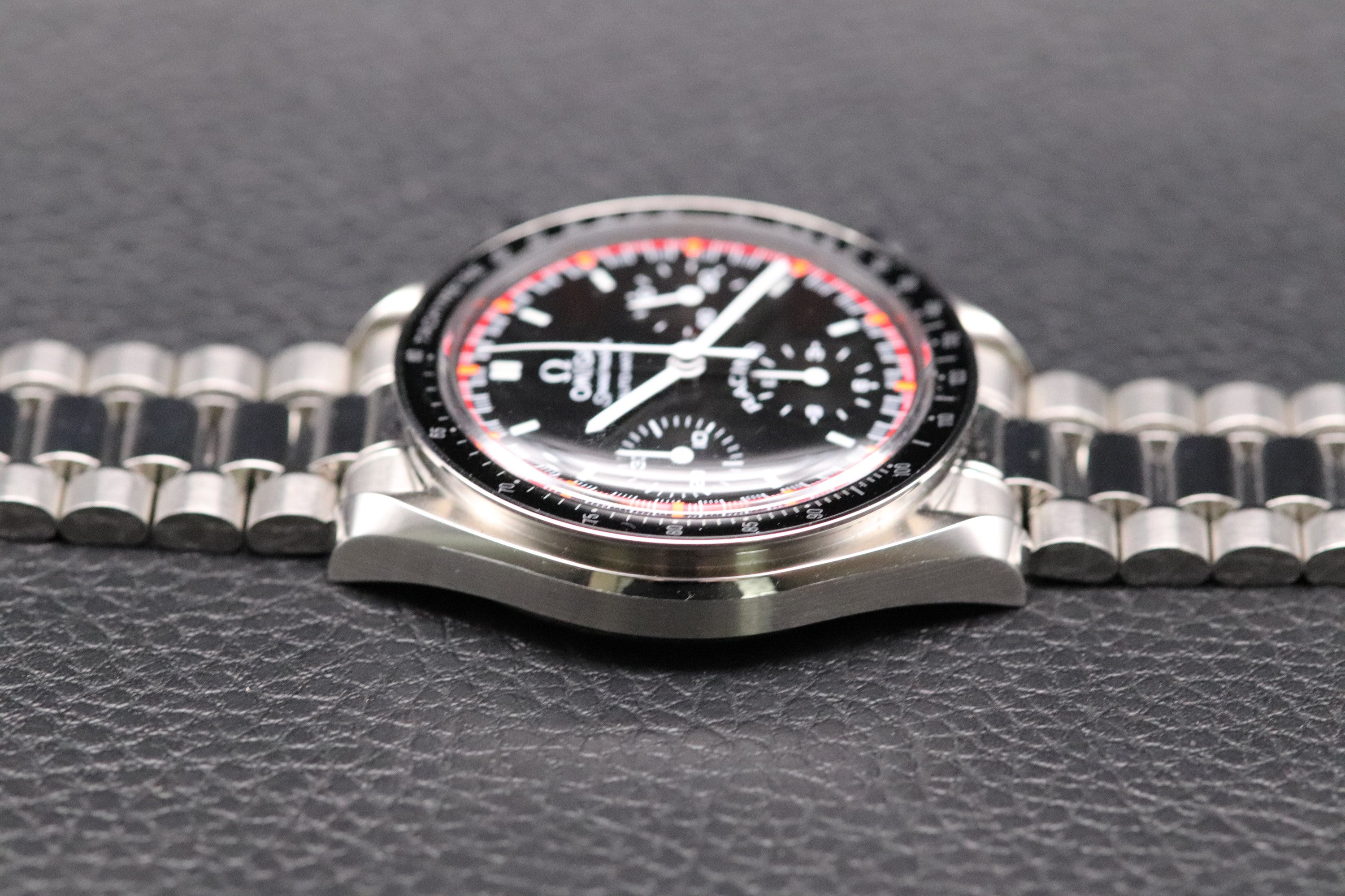 Omega Speedmaster Reduced 3518.50 Michael Schumacher 1998 Fullset Box+Paper