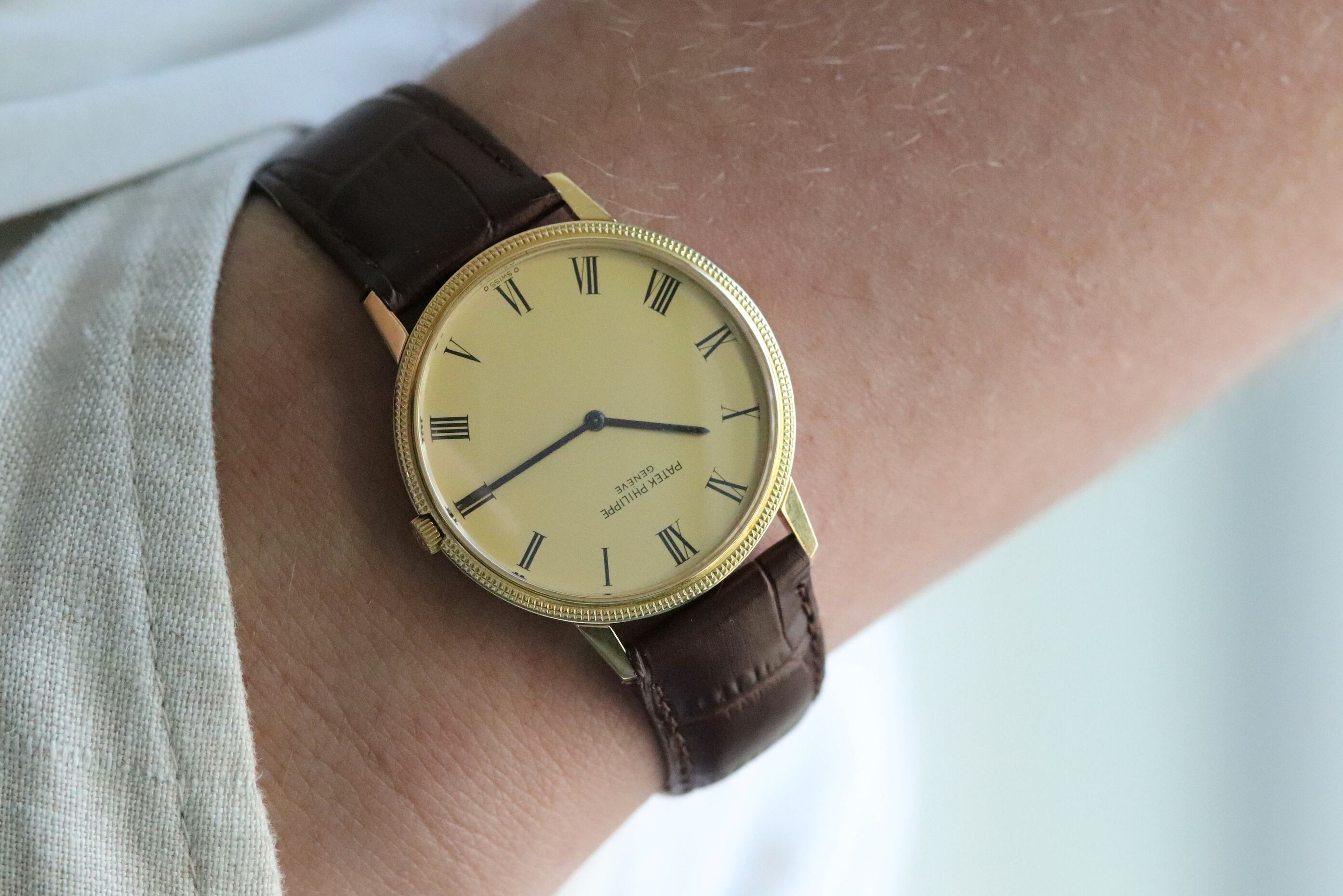 Patek Philippe Calatrava Automatic 3590 Gold 18kt Clous De Paris