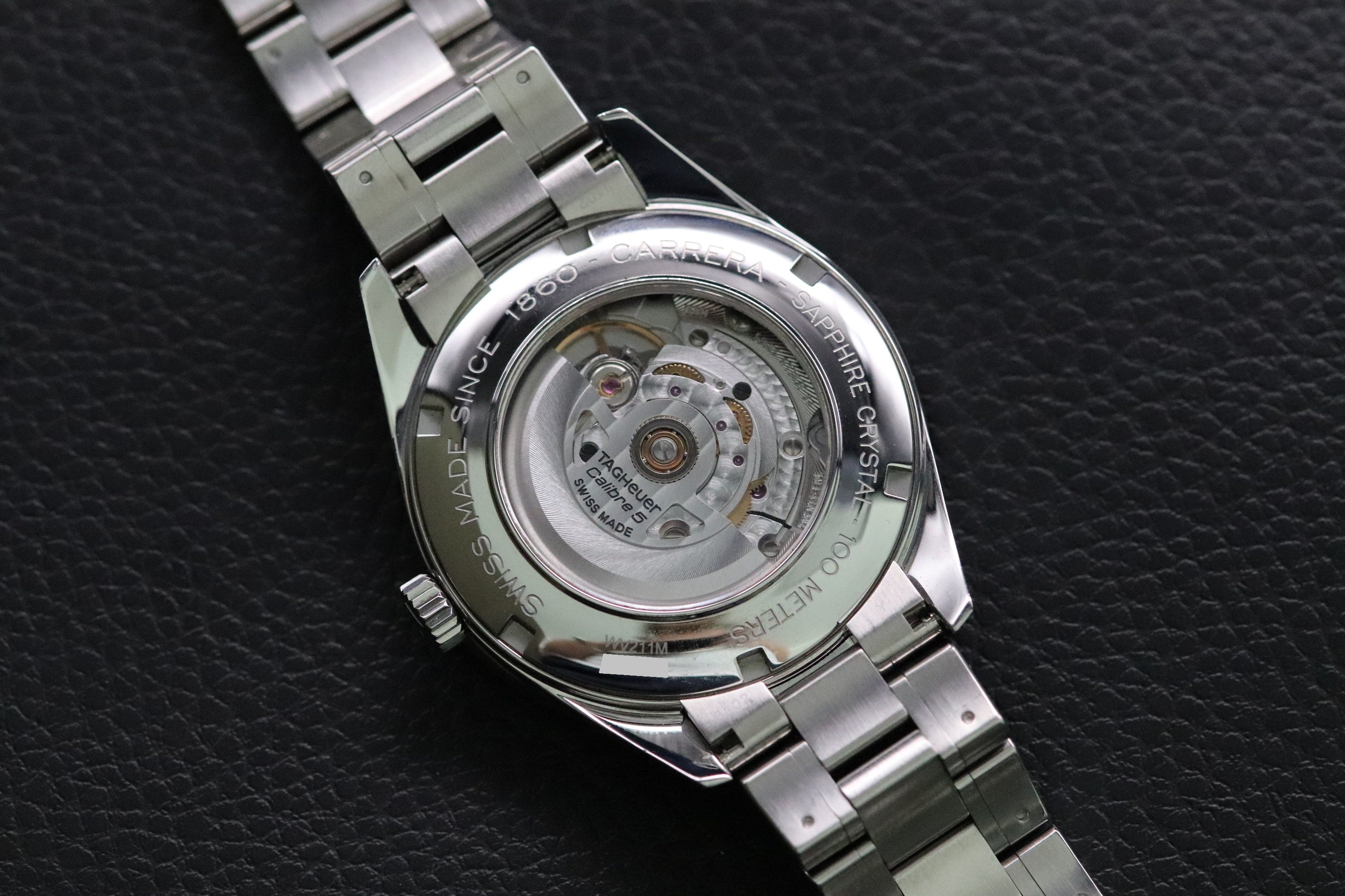 Tag Heuer Carrera Caliber 5 WV211M Black Dial 2010 Papers