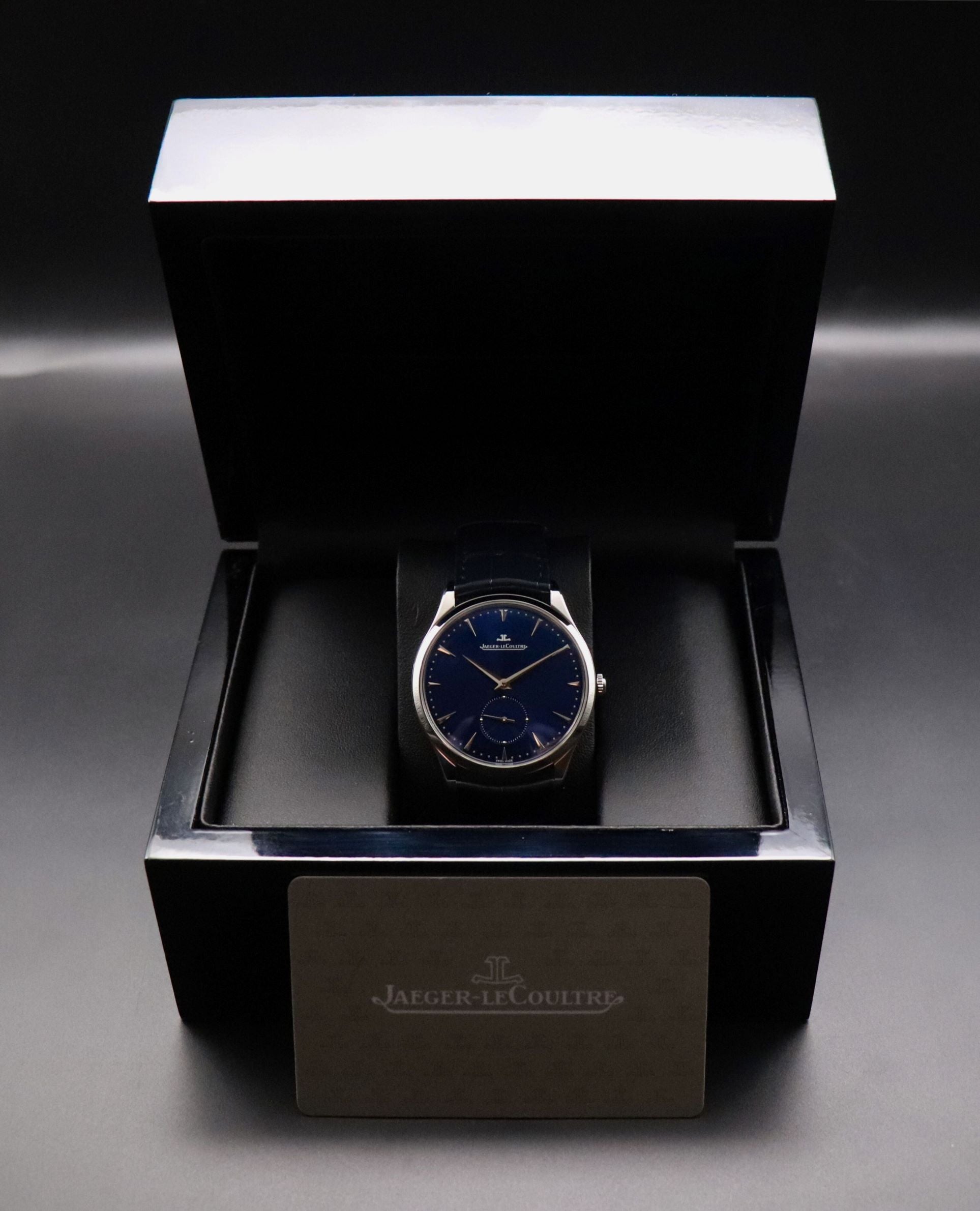 Jaeger-LeCoultre Master Grande Ultra Thin 174.8.90.S Blue