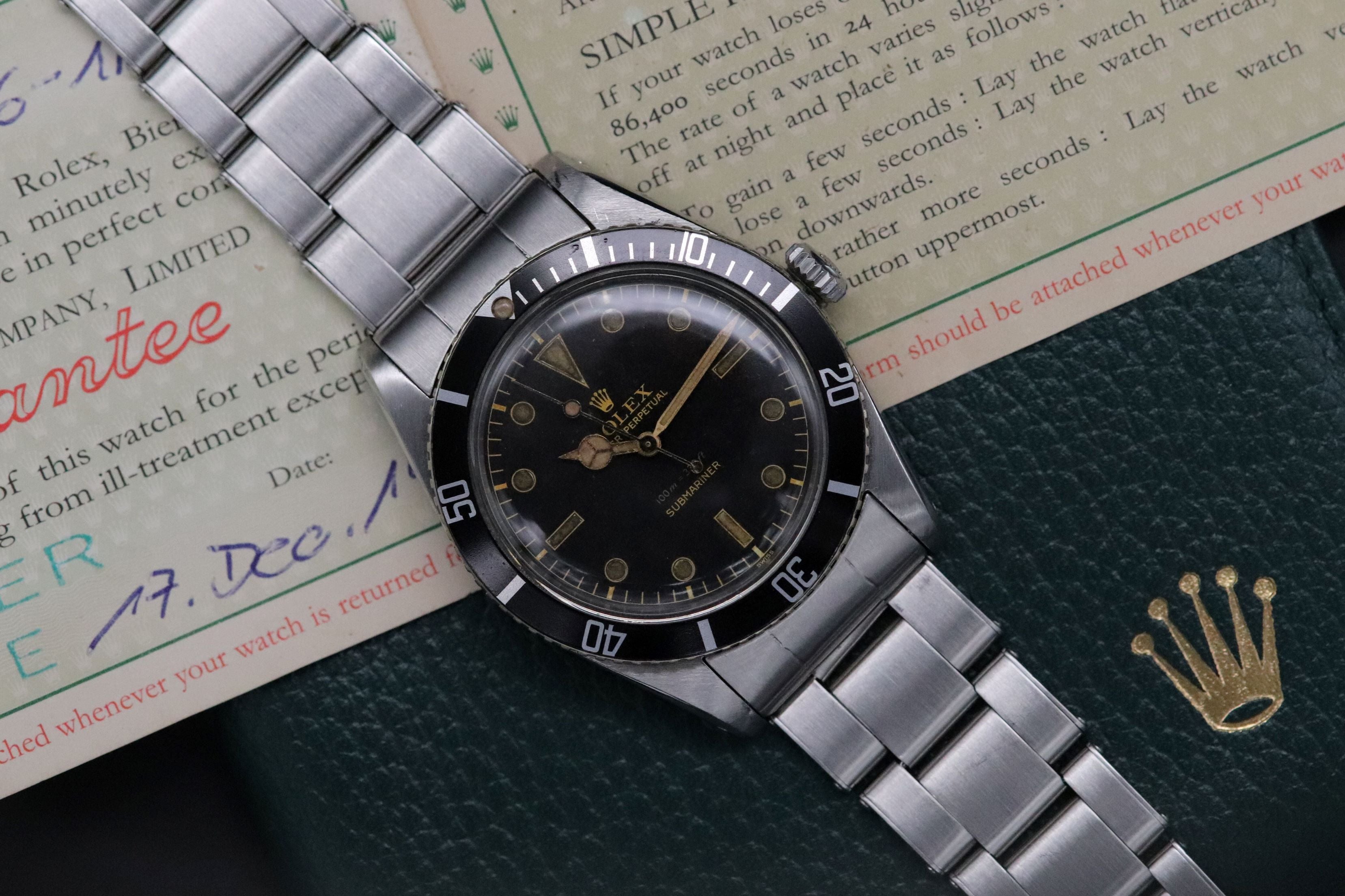 Rolex Submariner 6536 James Bond Small Crown