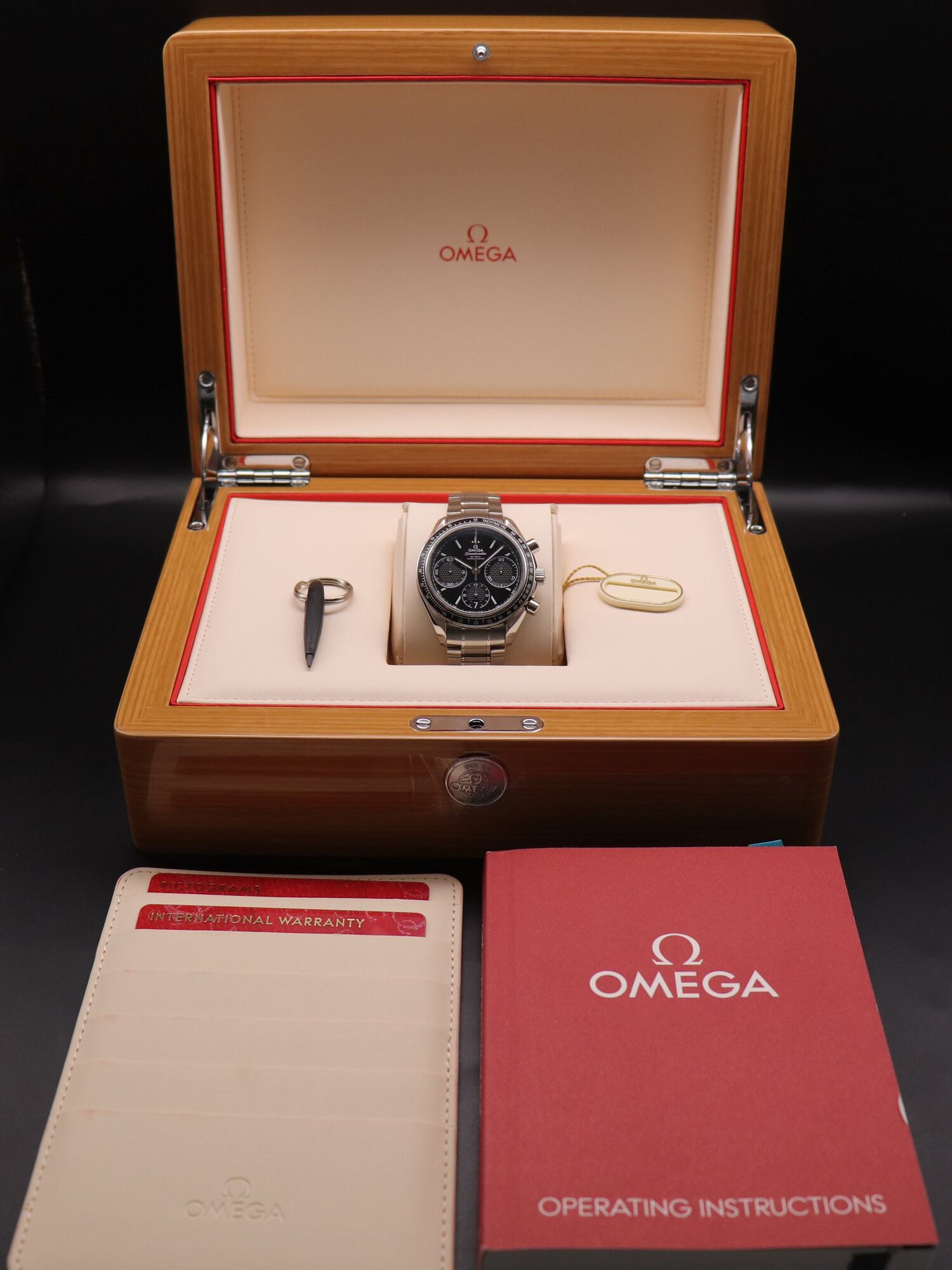 Omega Speedmaster Racing 326.30.40.50.01.001 Fullset 2023 Box+Paper
