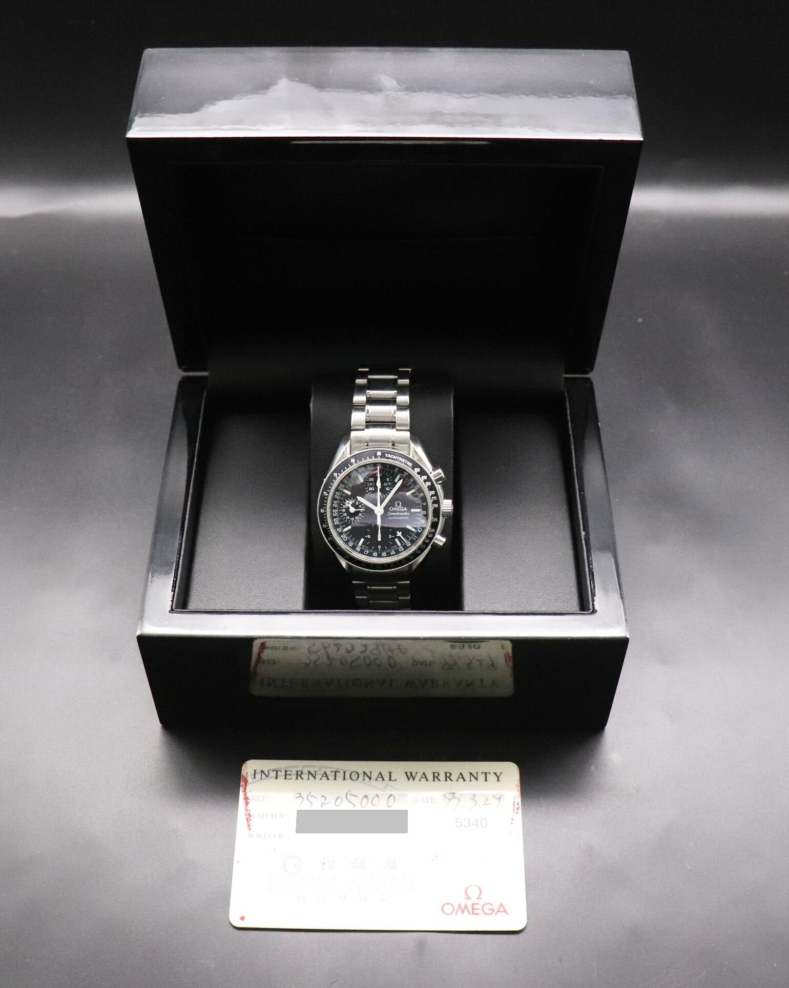 Omega Speedmaster Day Date 3520.50 Papers 1999