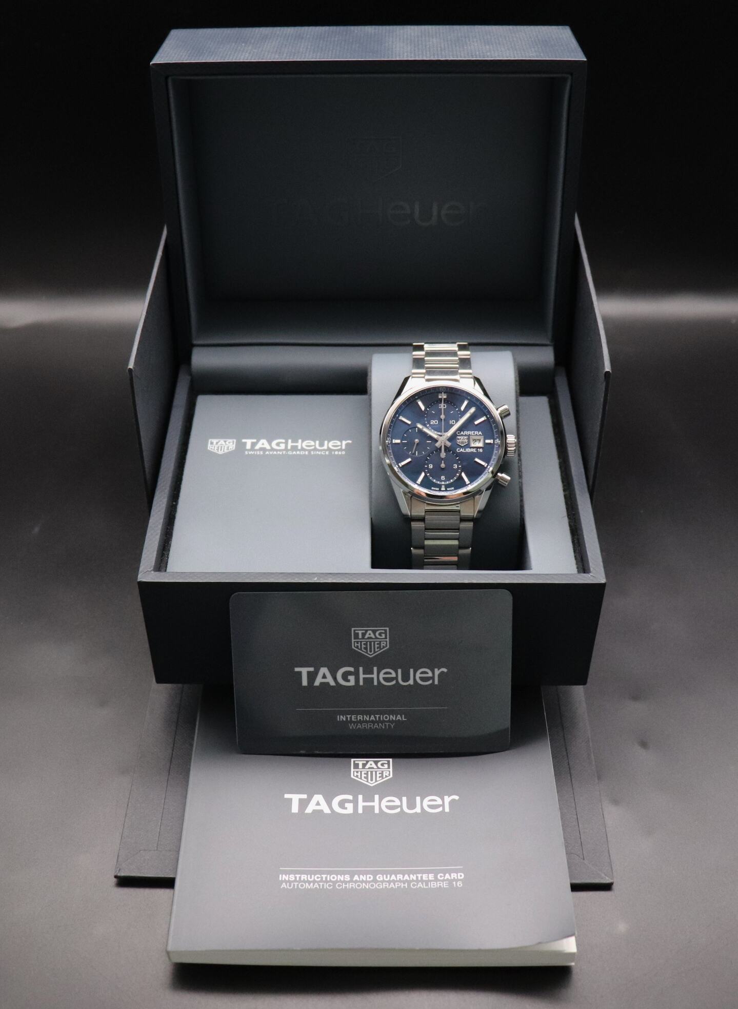 Tag Heuer Carrera Caliber 16 CBK2112 Fullset 2022 Box+Papers