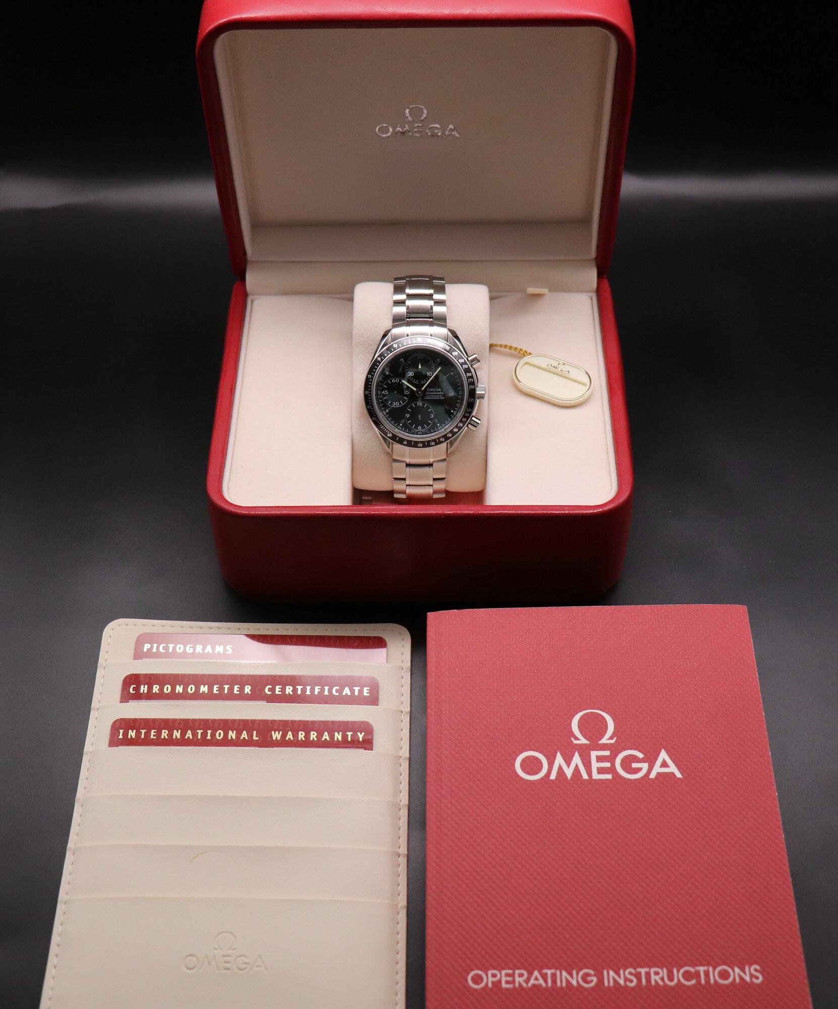 Omega Speedmaster Date 3210.50 Fullset 2009 Box+Papers