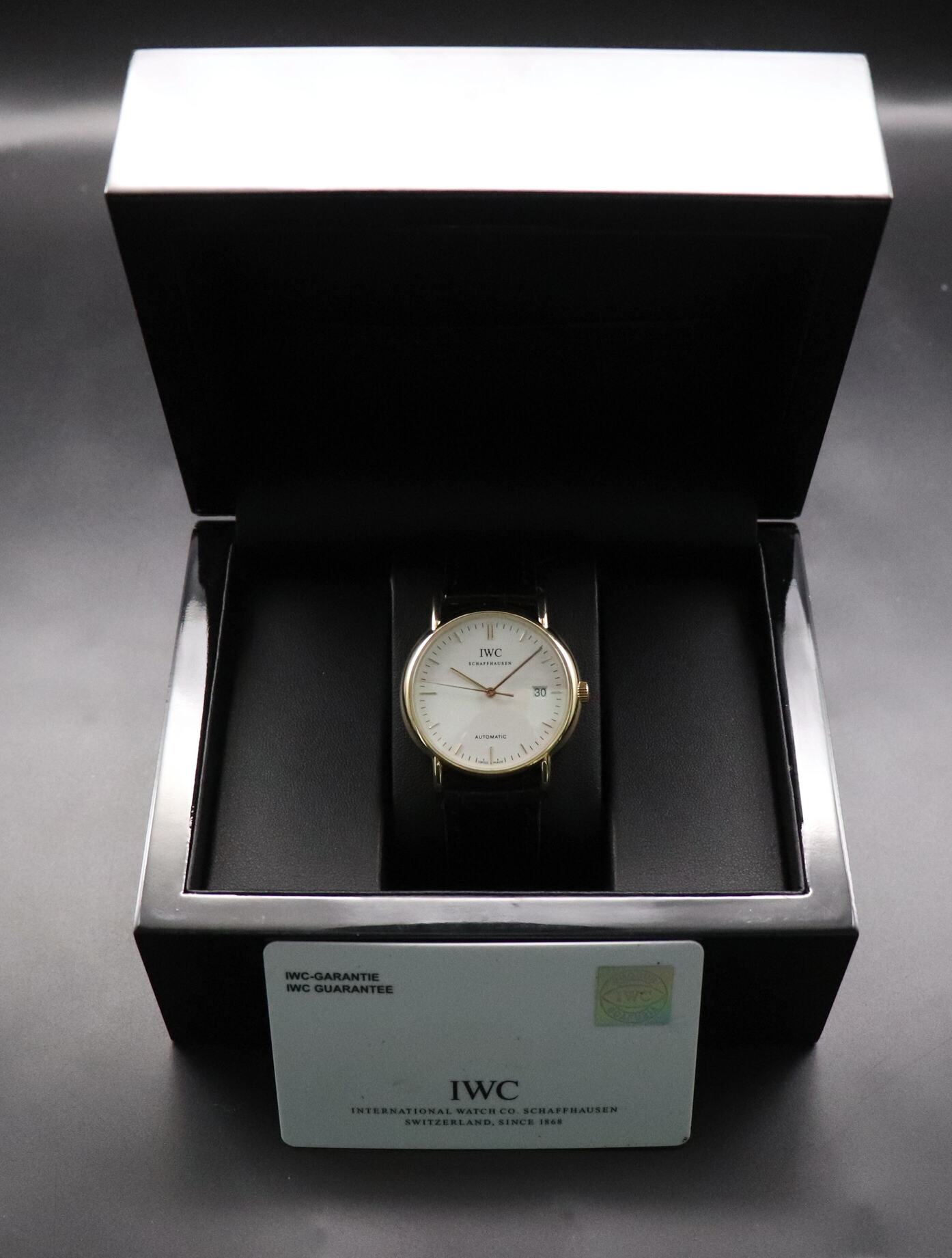 IWC Portofino Automatic IW353307 Gold 18kt Papers