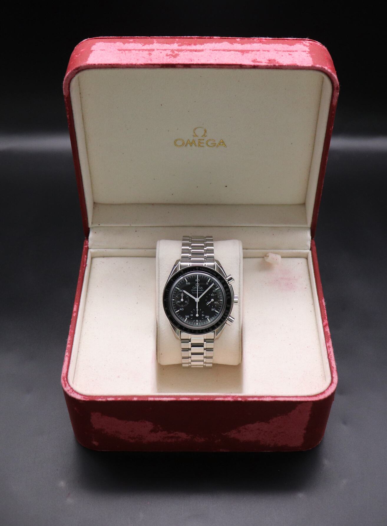 Omega Speedmaster Reduced 3510.50 Black Dial 1998 Box