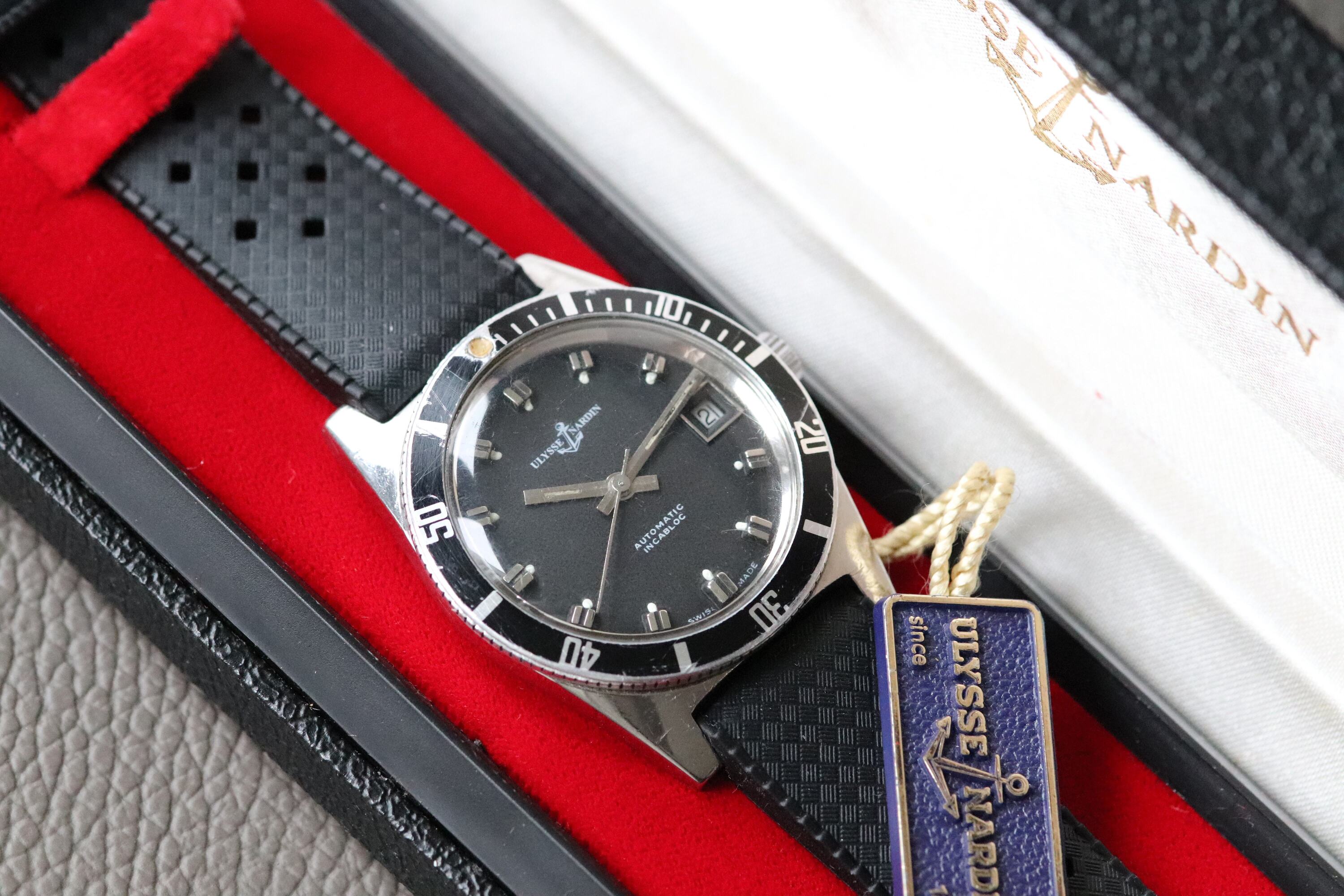 Ulysse Nardin Diver 1970 Millitary Watch