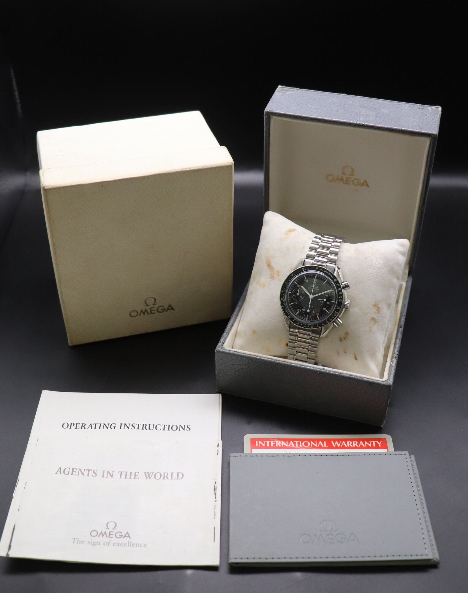 Omega Speedmaster Reduced 3510.50 Fullset 1993 Box+Papers